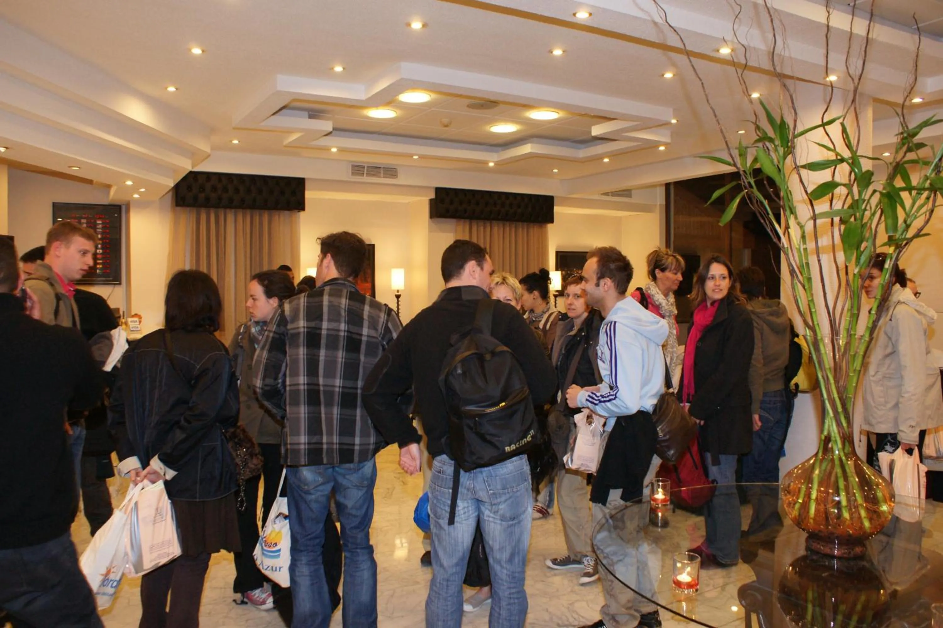 People in La Maison Hotel