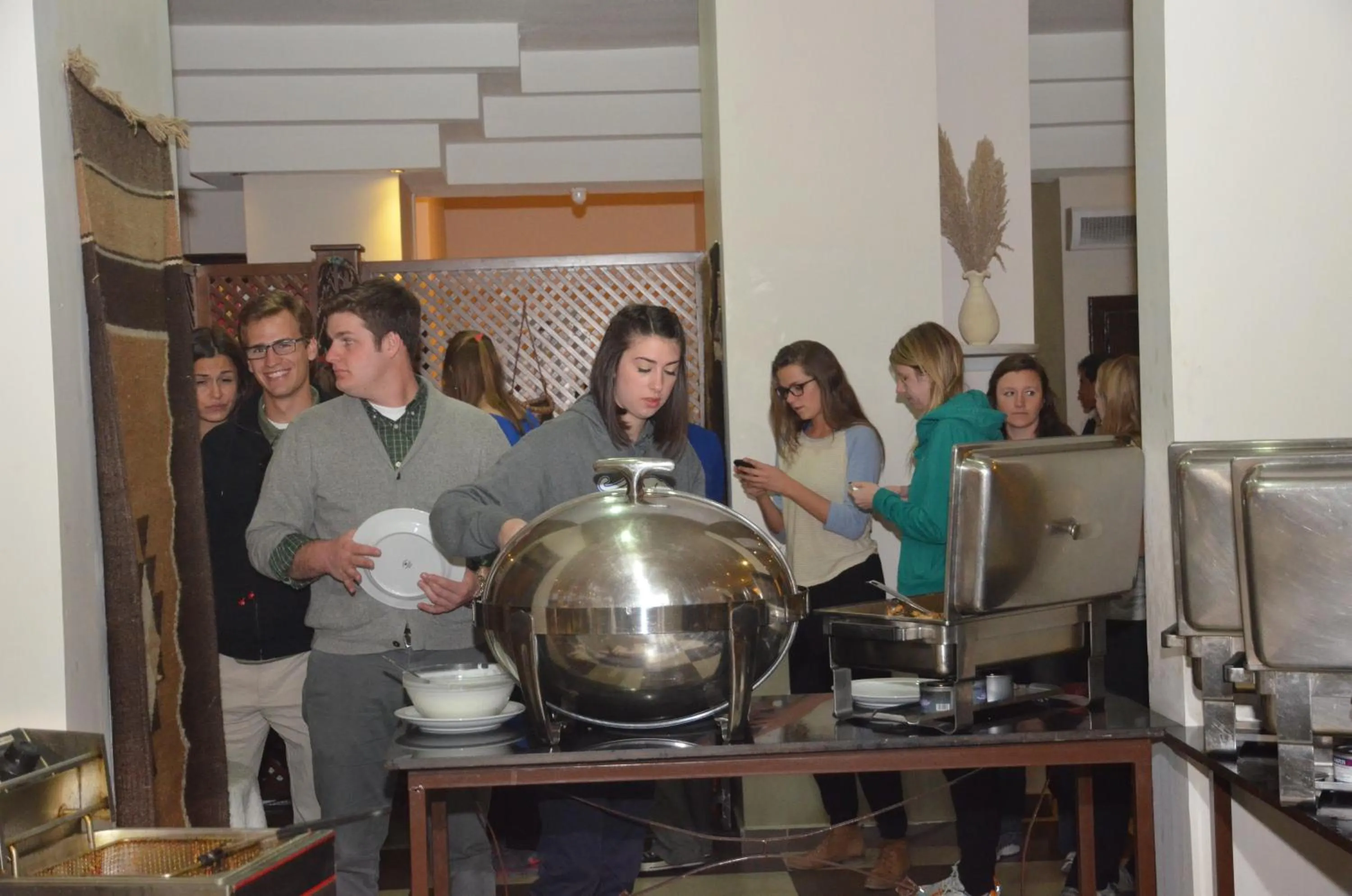 Dining area in La Maison Hotel