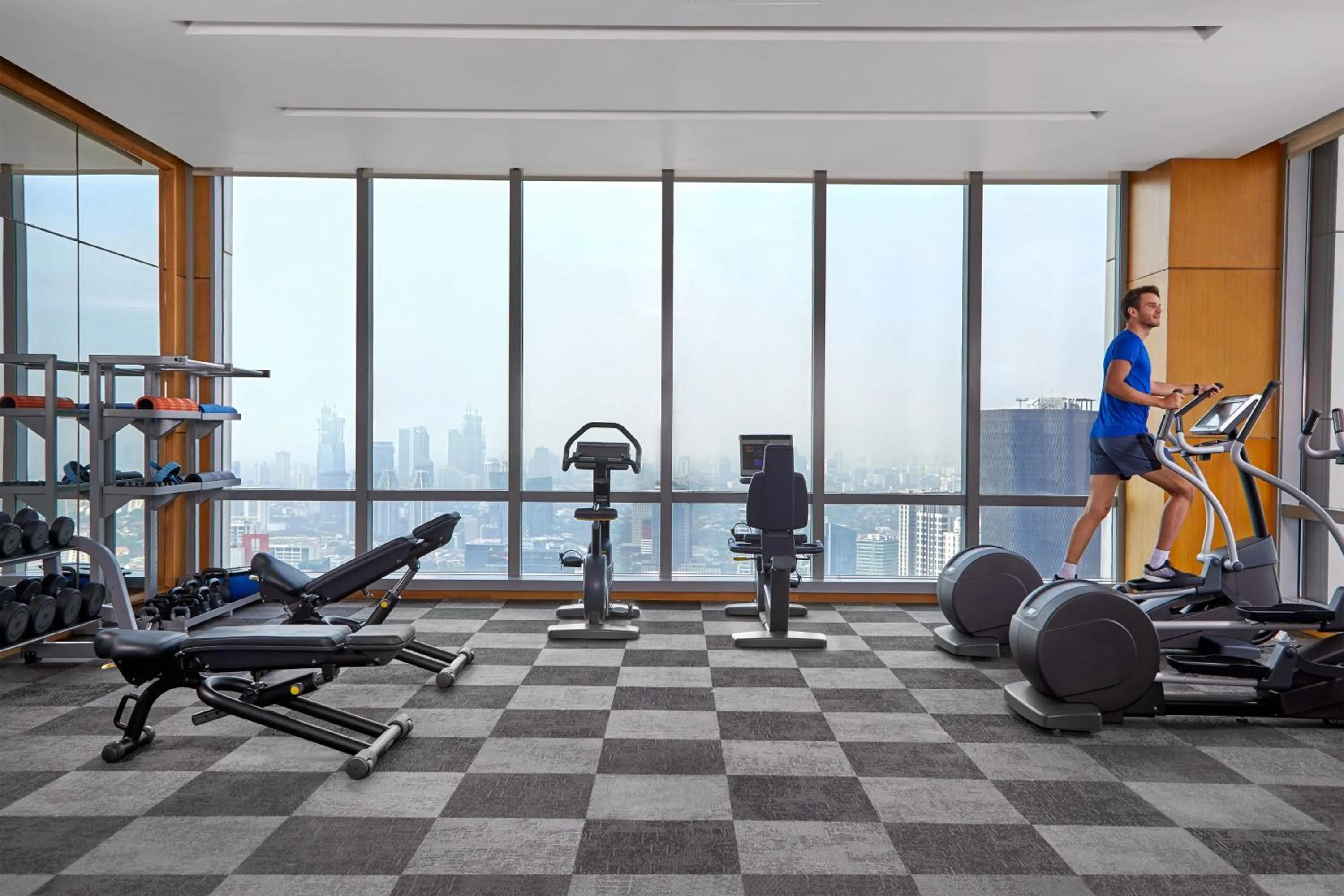 Fitness centre/facilities in The Westin Jakarta