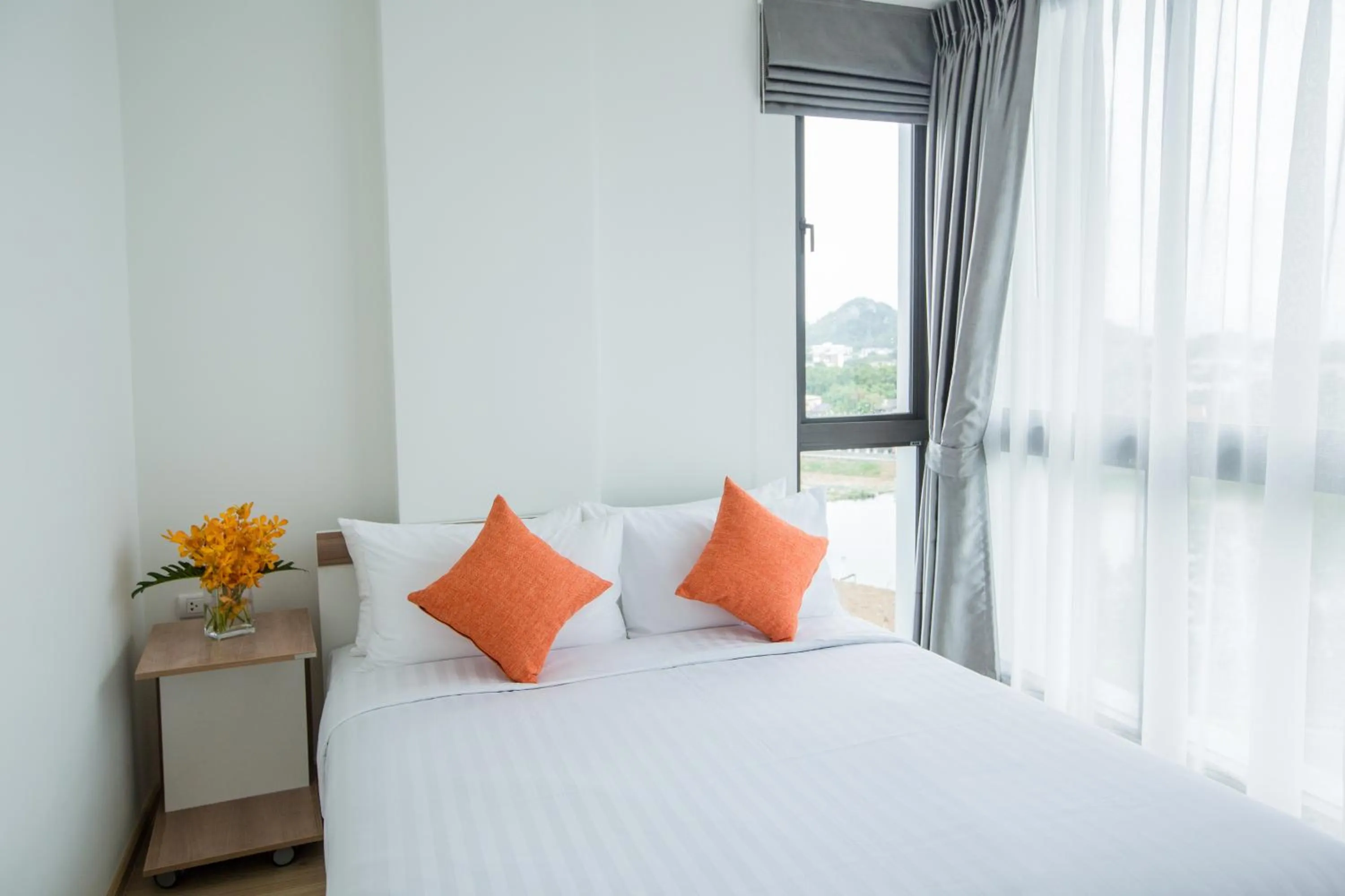 Bed in Connext Residence Phuket