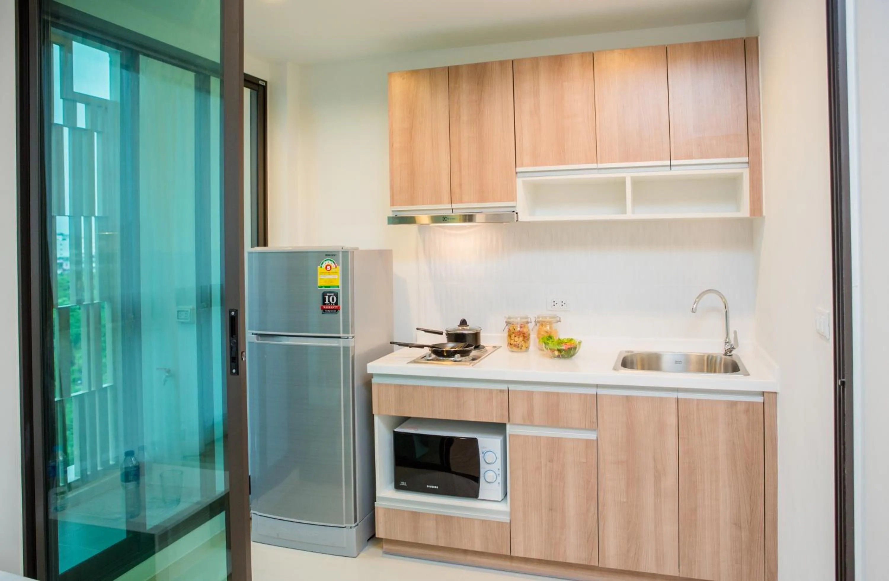 Kitchen or kitchenette in Connext Residence Phuket