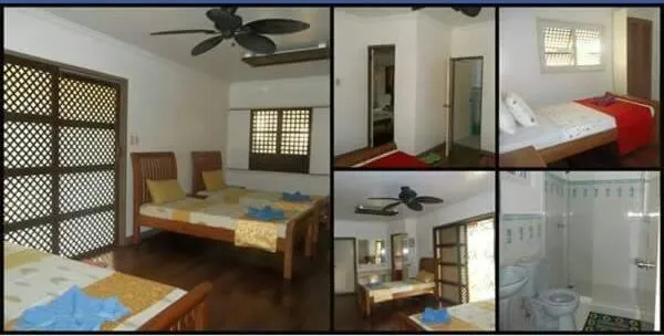 Bed in Happy Ripples Beach Resort