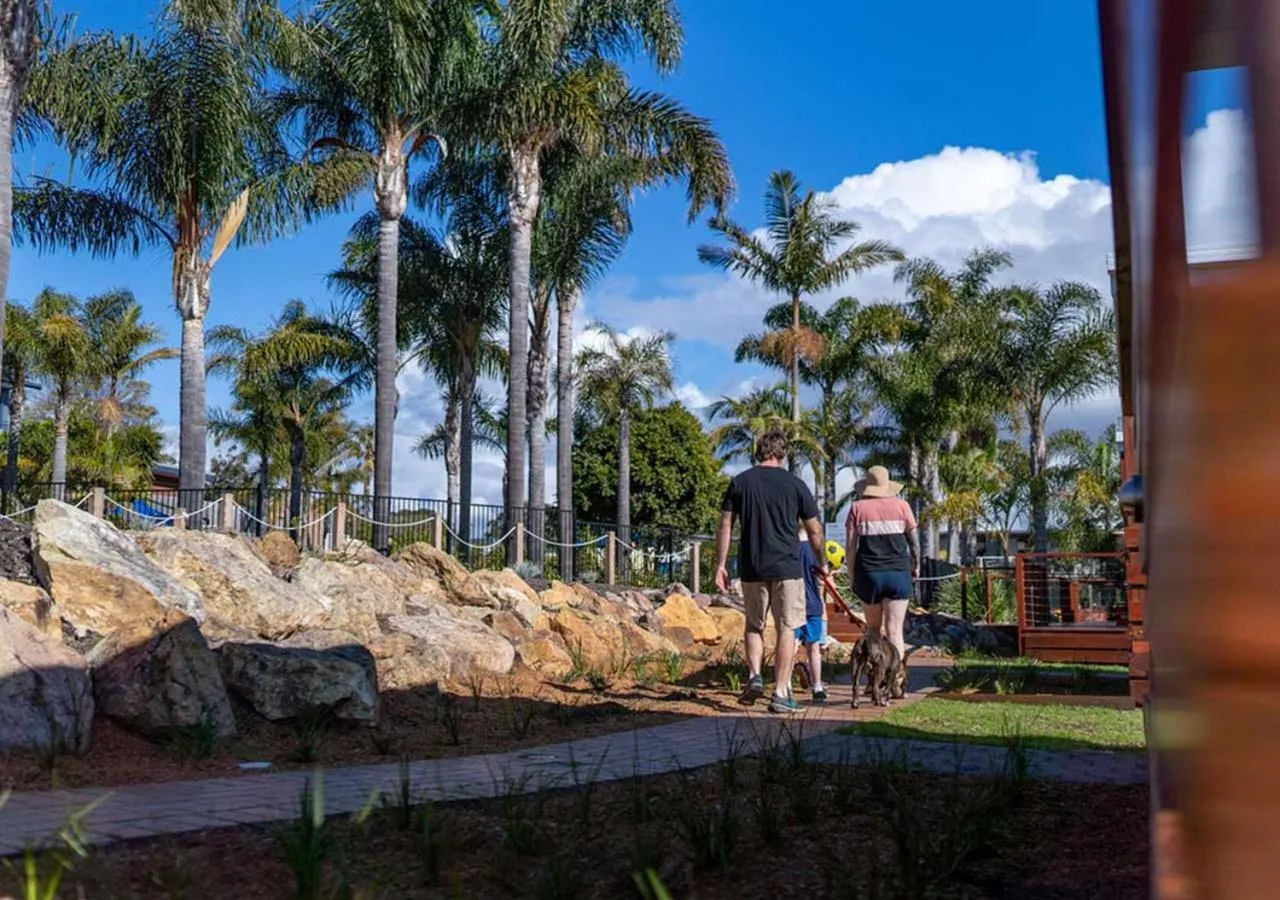Natural landscape in Tween Waters Merimbula