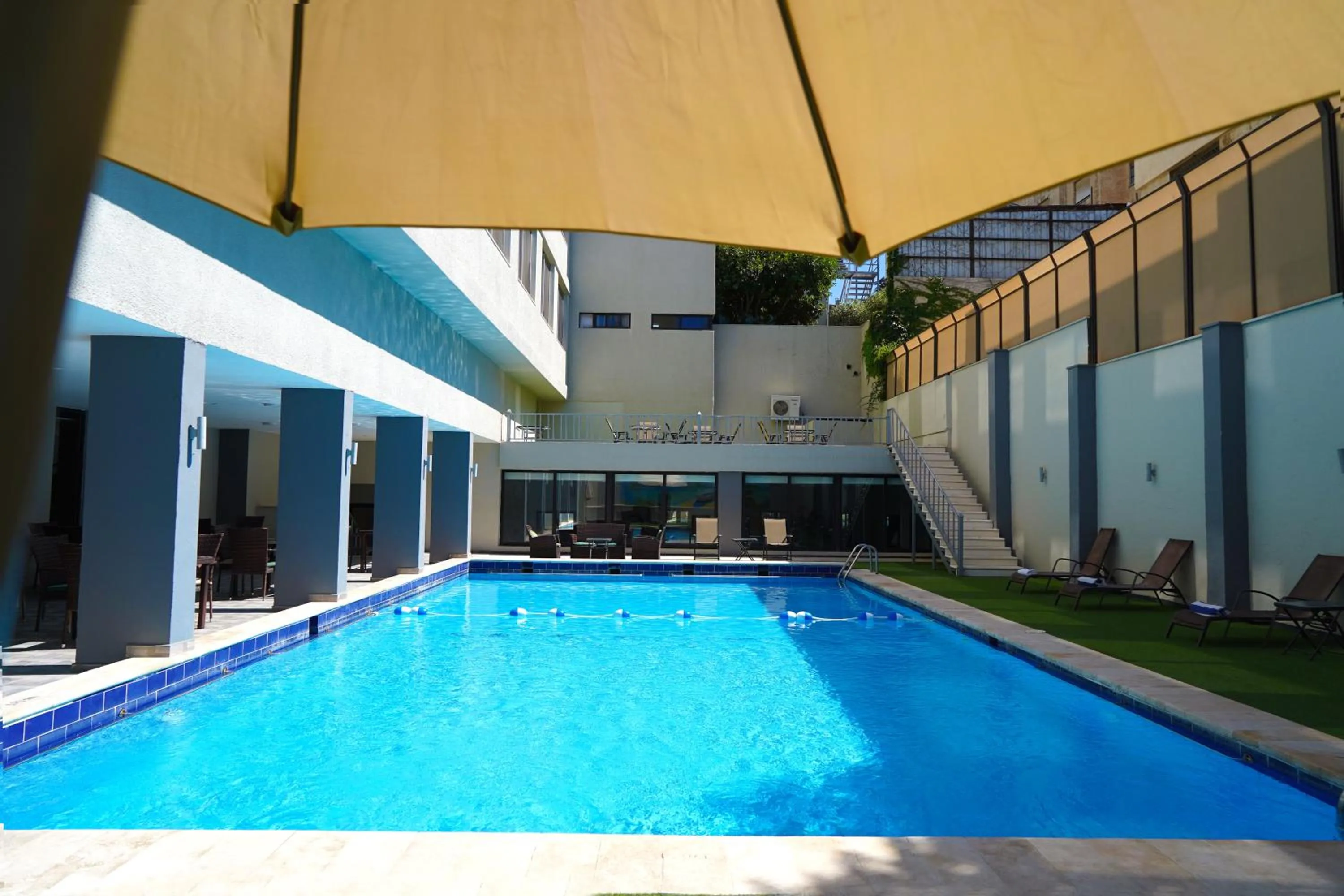 Swimming pool in MENA Tyche Hotel Amman