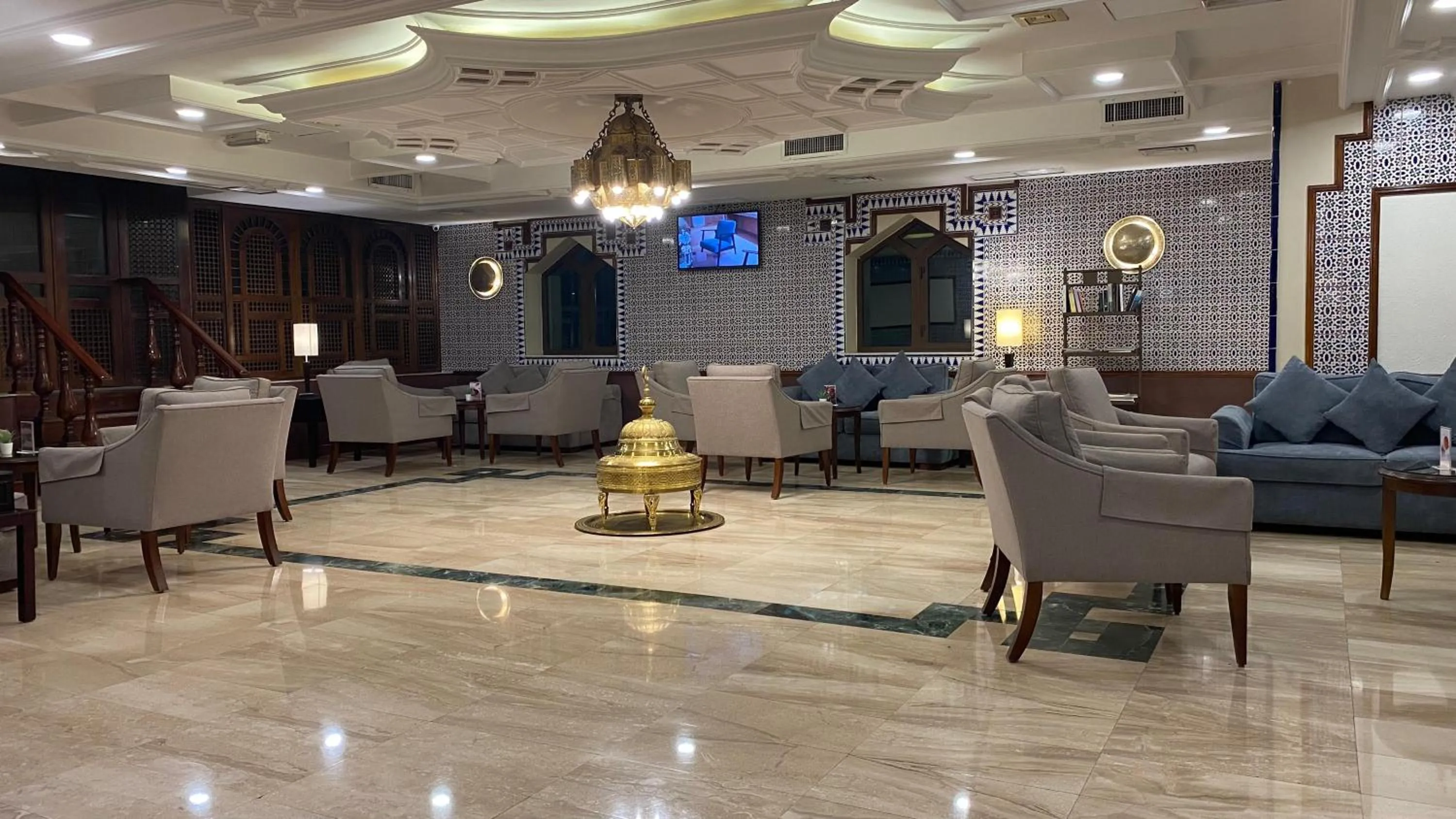 Lobby or reception in Toledo Amman Hotel