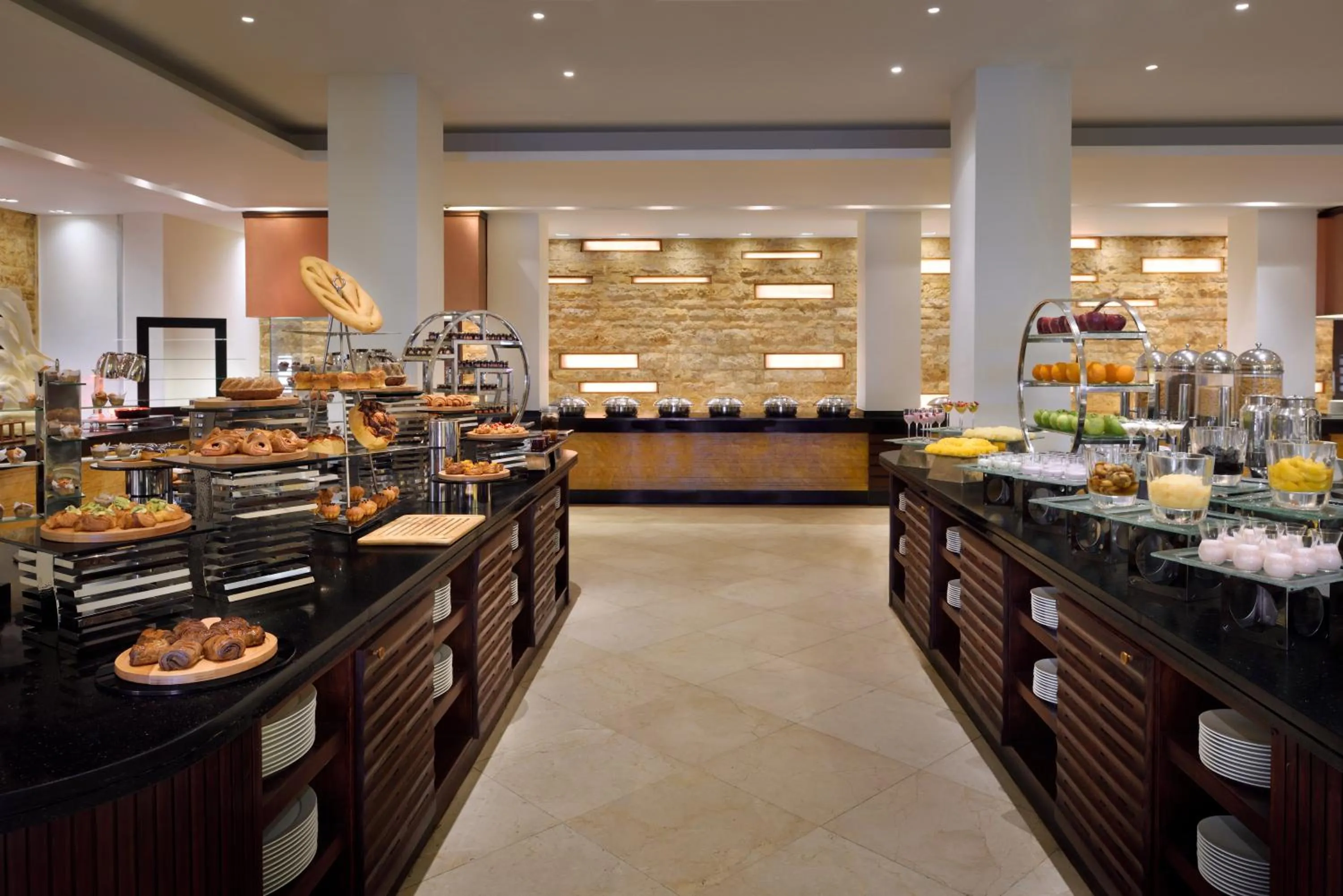Buffet breakfast in Mövenpick Resort & Spa Tala Bay Aqaba