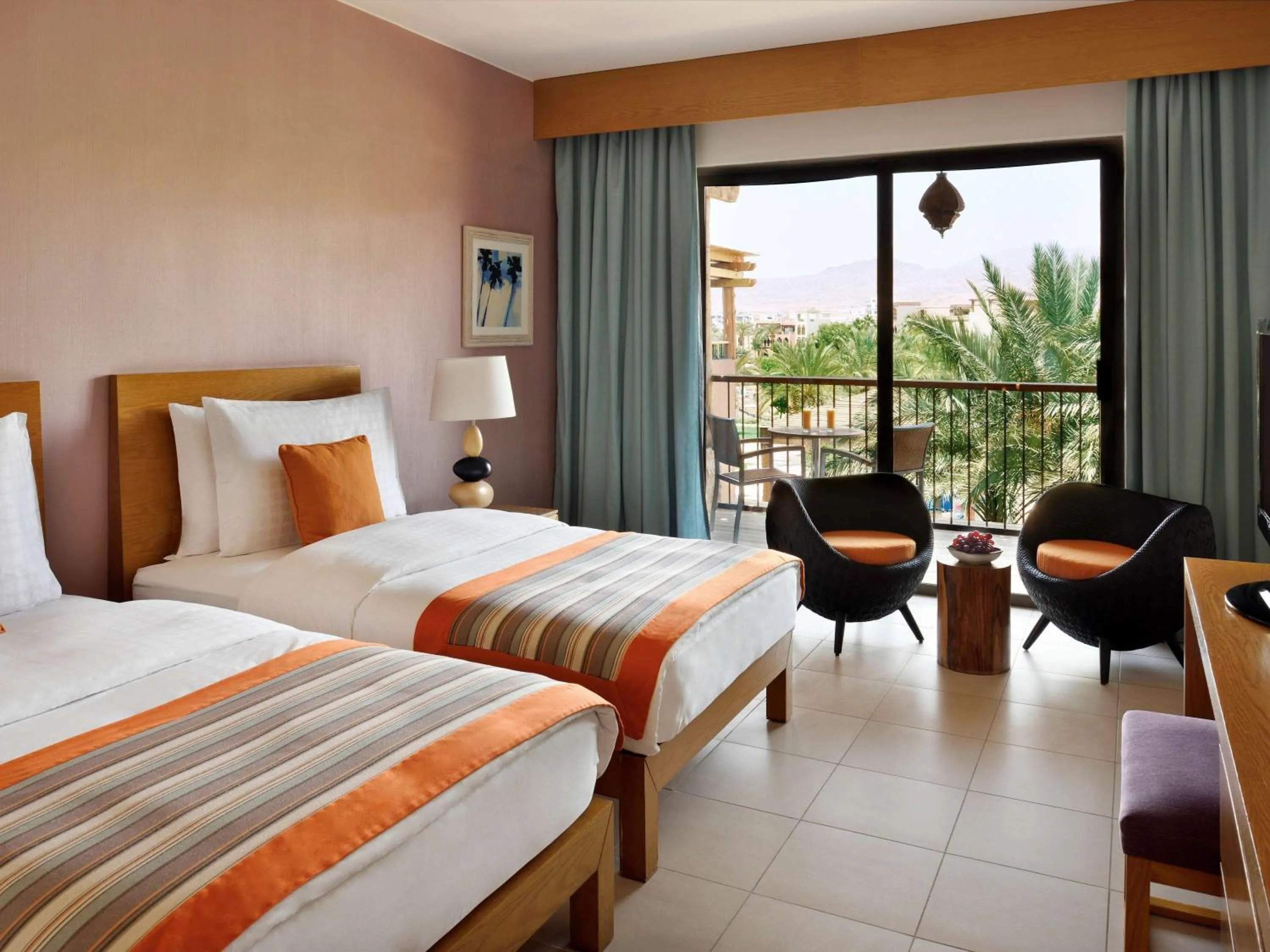 Photo of the whole room, Bed in Mövenpick Resort & Spa Tala Bay Aqaba