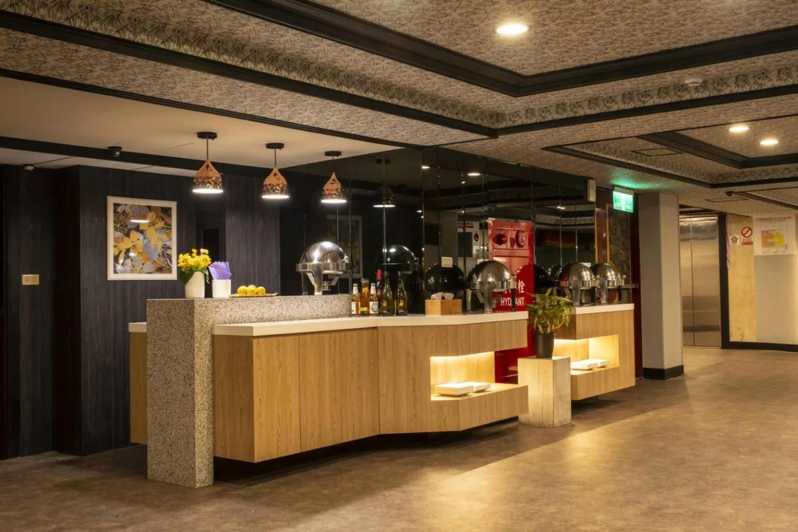 Lounge or bar in Jing Dian Business Hotel
