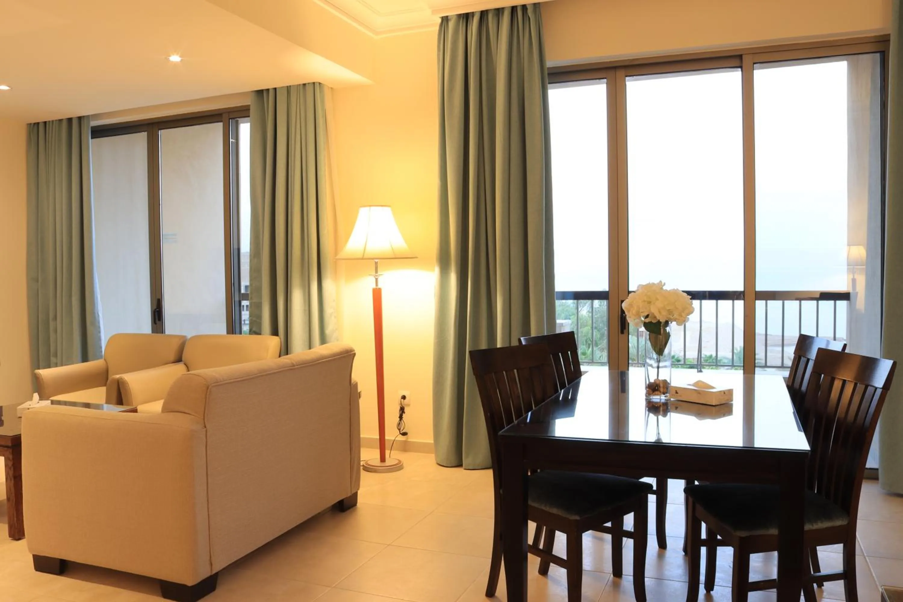 Living room in Dead Sea Spa Hotel