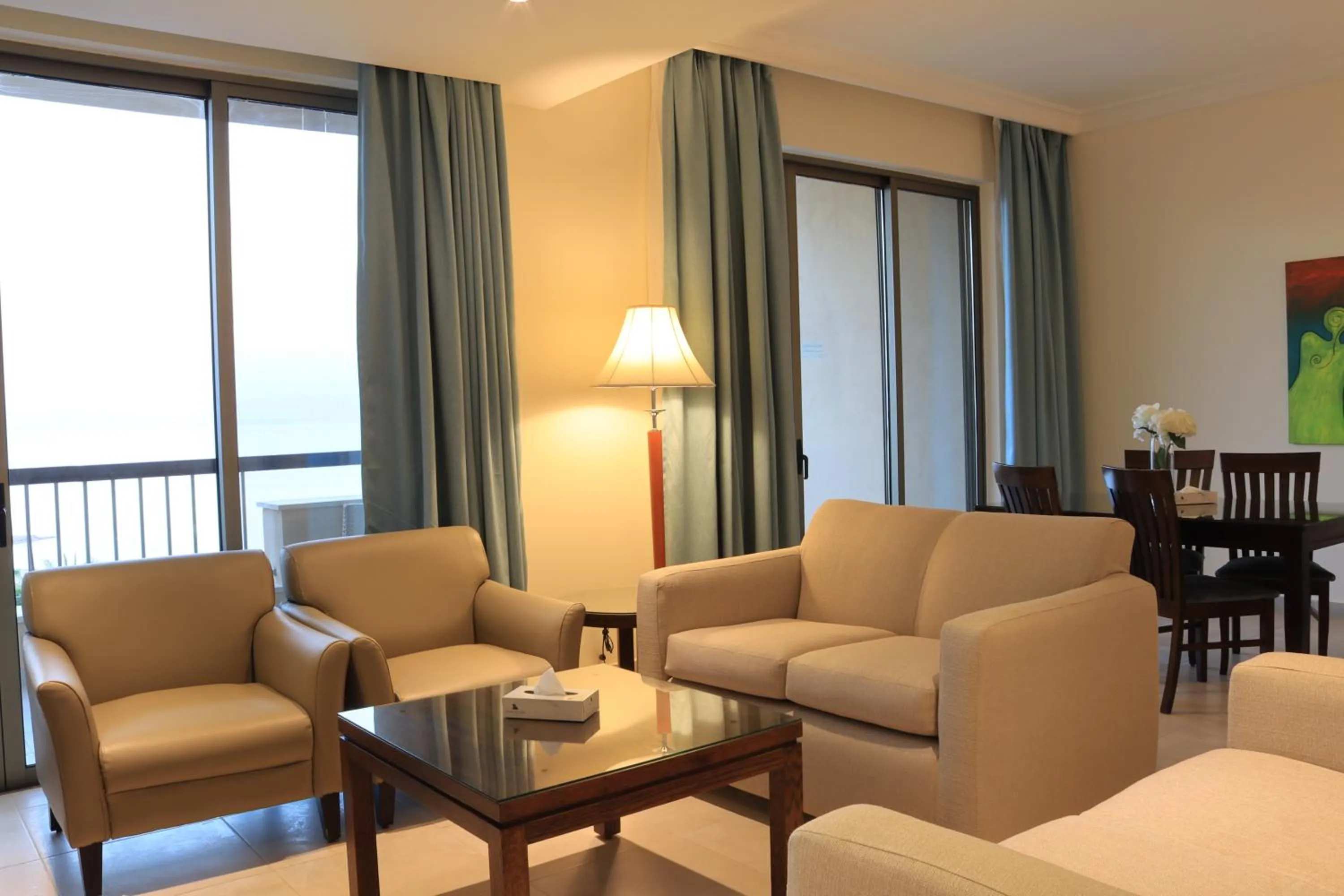 Living room in Dead Sea Spa Hotel