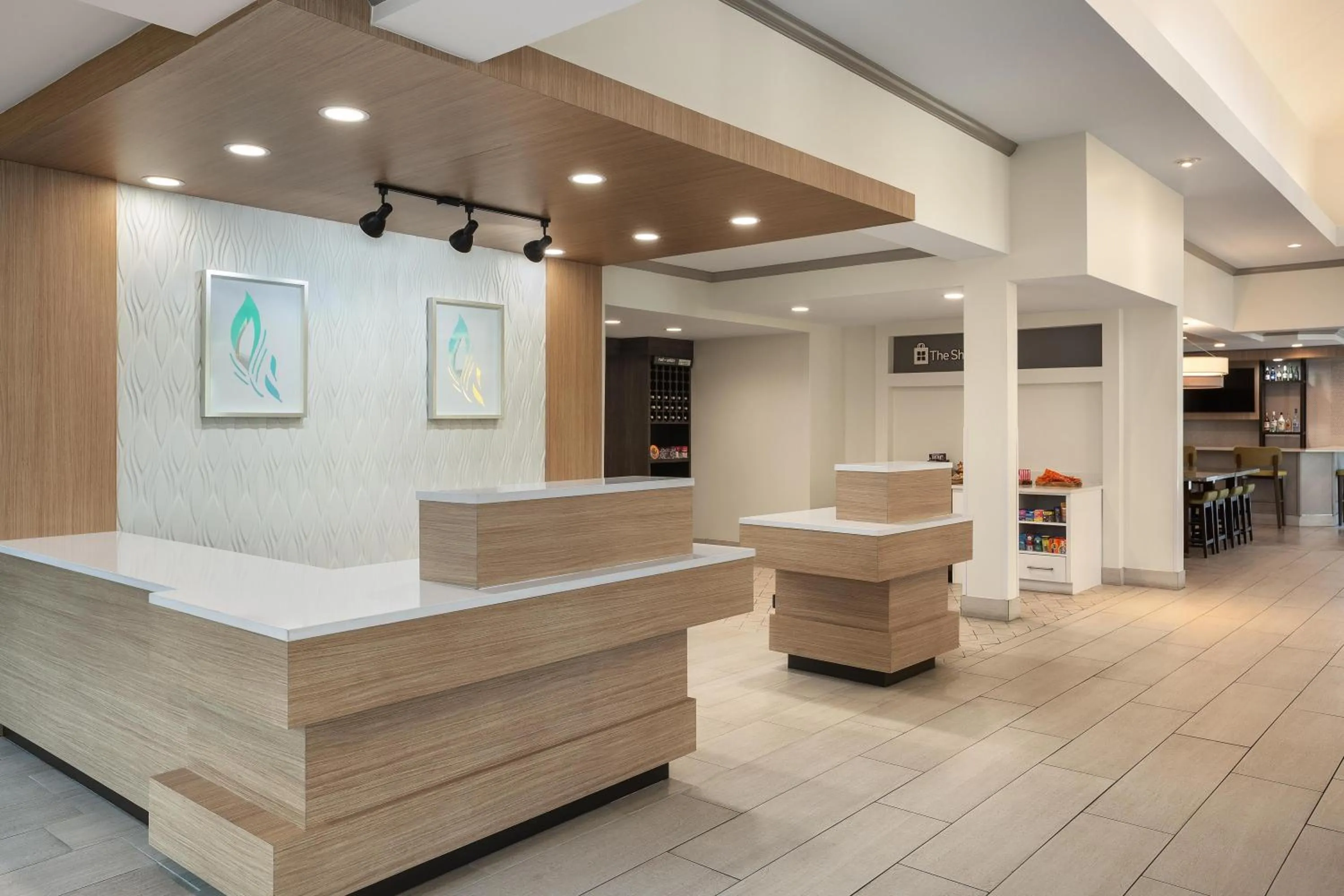 Lobby or reception in Hilton Garden Inn Tampa North