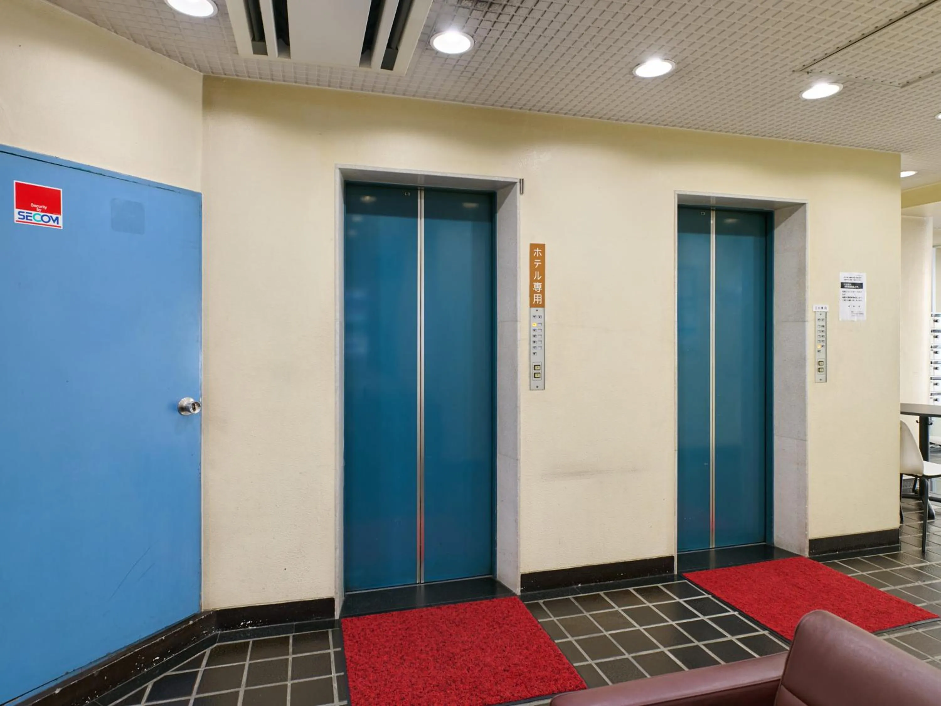 elevator in Tabist Hotel Tetora Ikebukuro