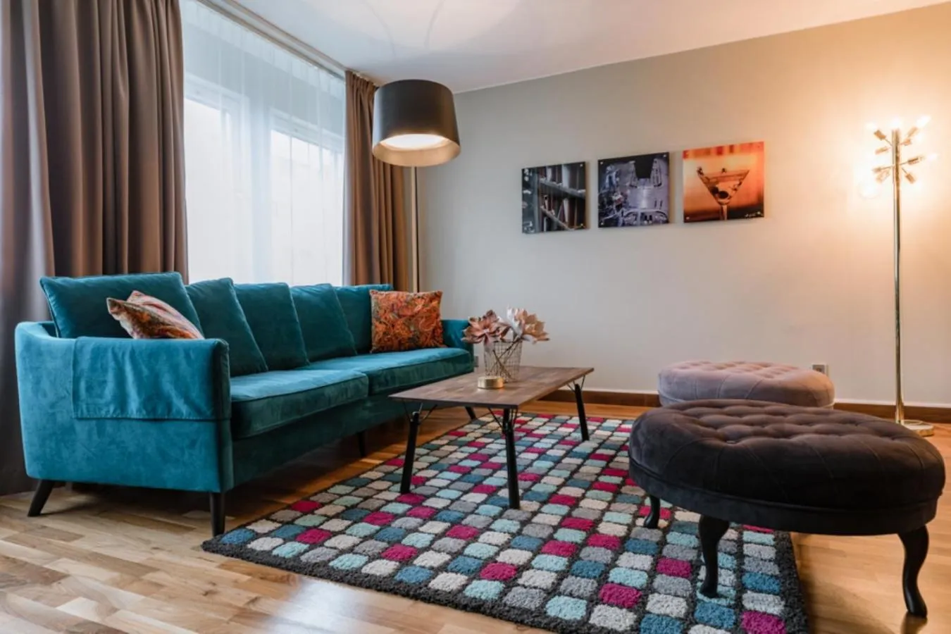 Living room in Clarion Hotel Gillet