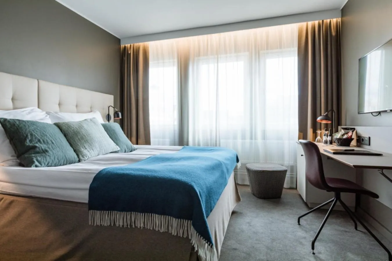 Bed in Clarion Hotel Gillet