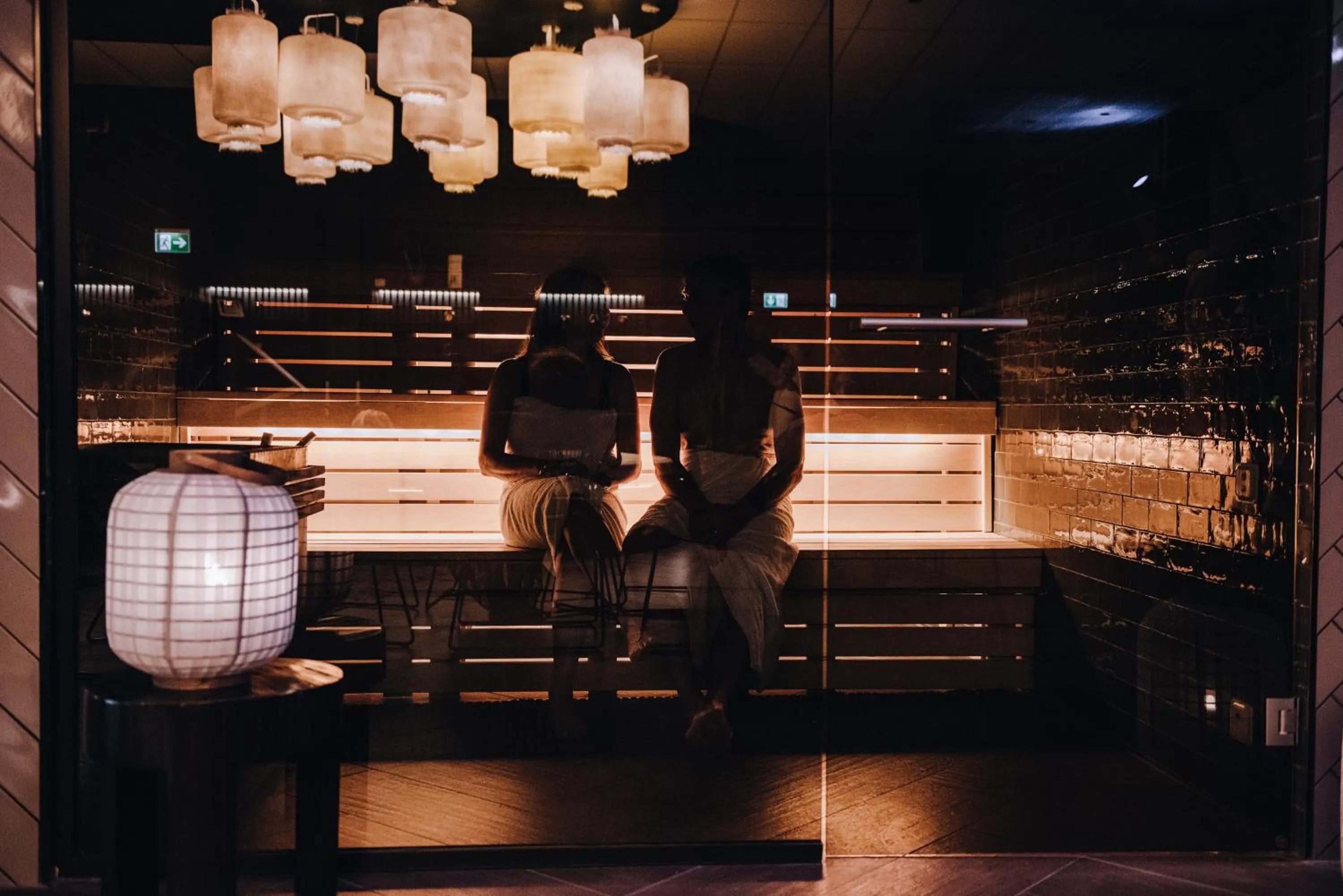 Sauna in Clarion Hotel Gillet