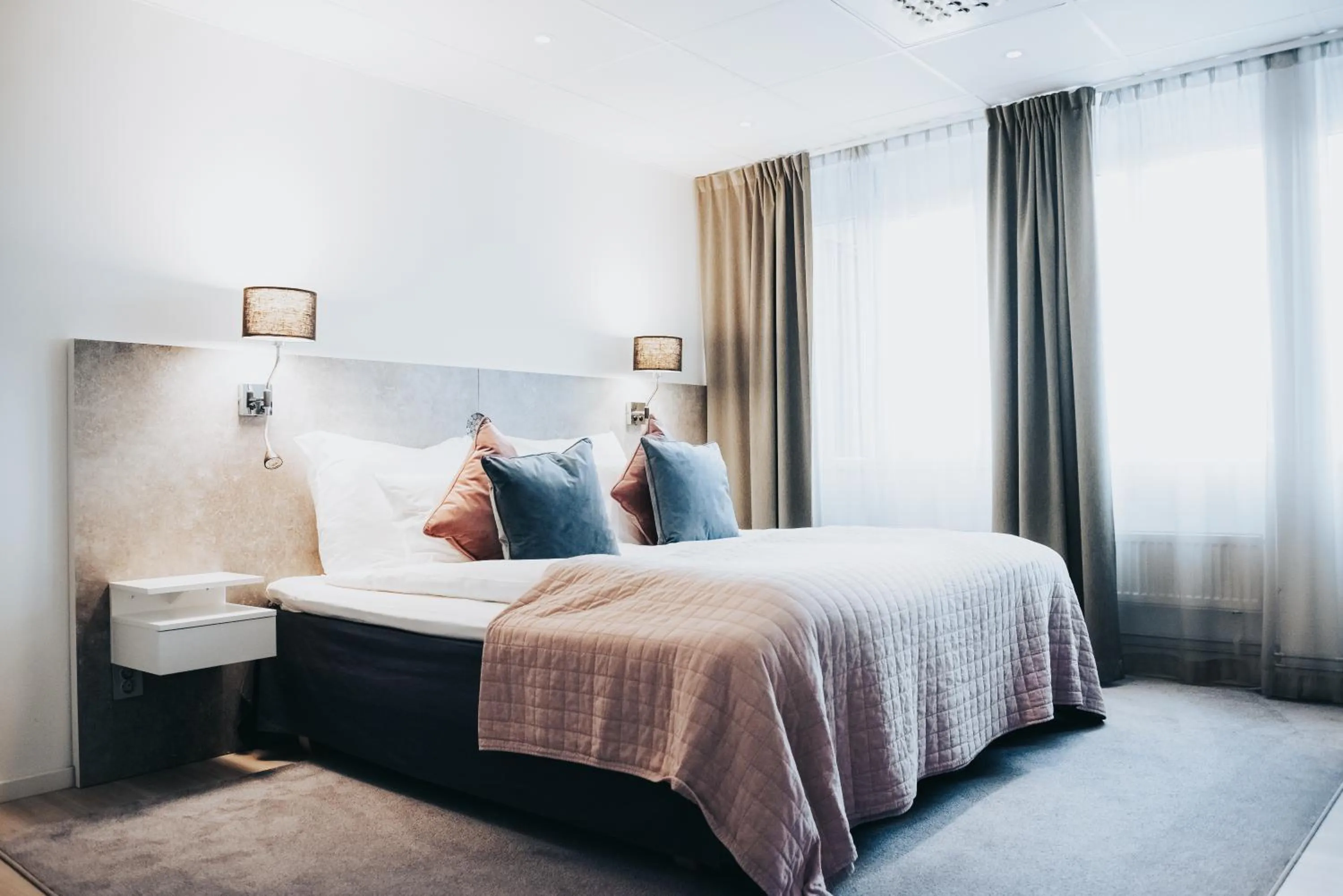 Bed in Clarion Hotel Gillet