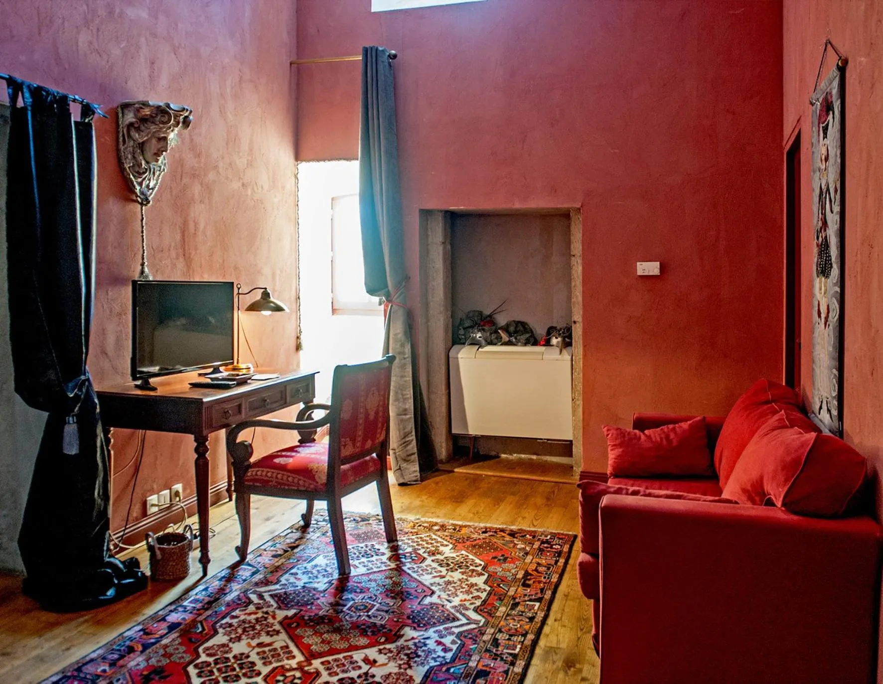 Living room in Demeure de Digoine "Chambre d'Hotes"