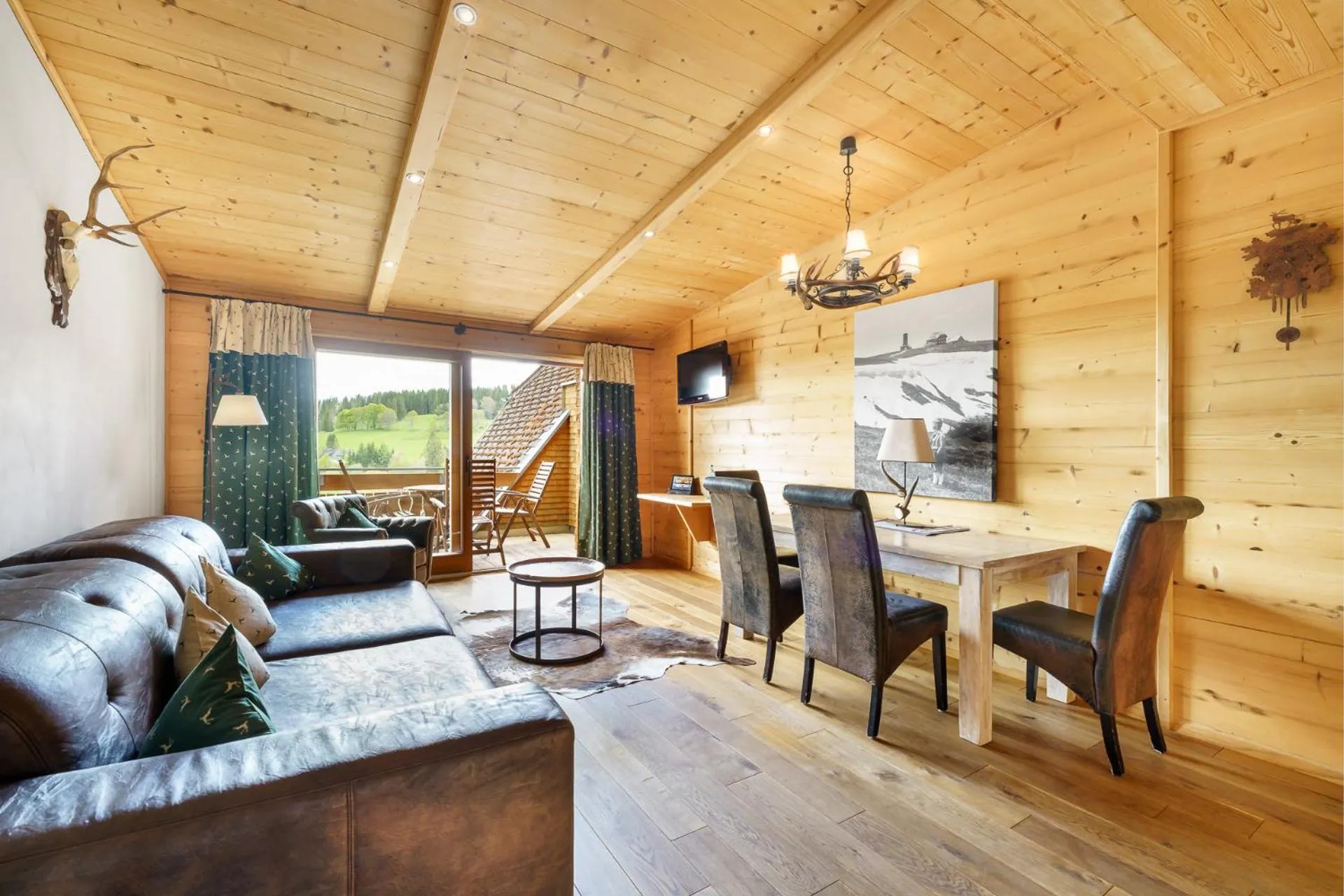 Living room in Hotel Schlehdorn