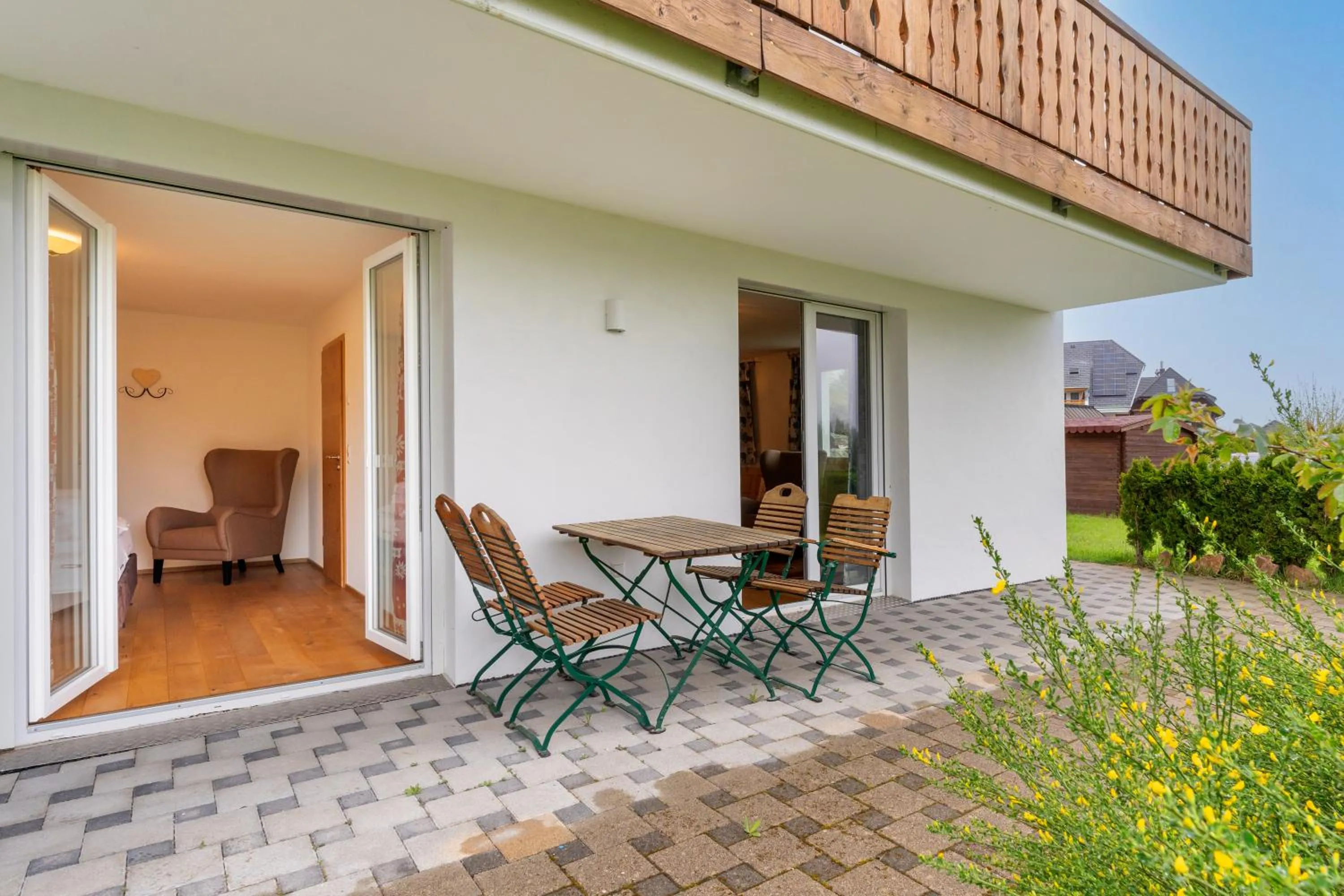 View (from property/room) in Hotel Schlehdorn