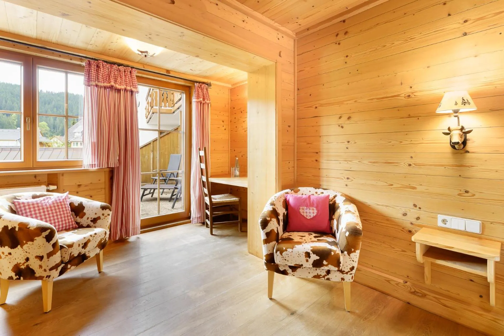 Seating area in Hotel Schlehdorn