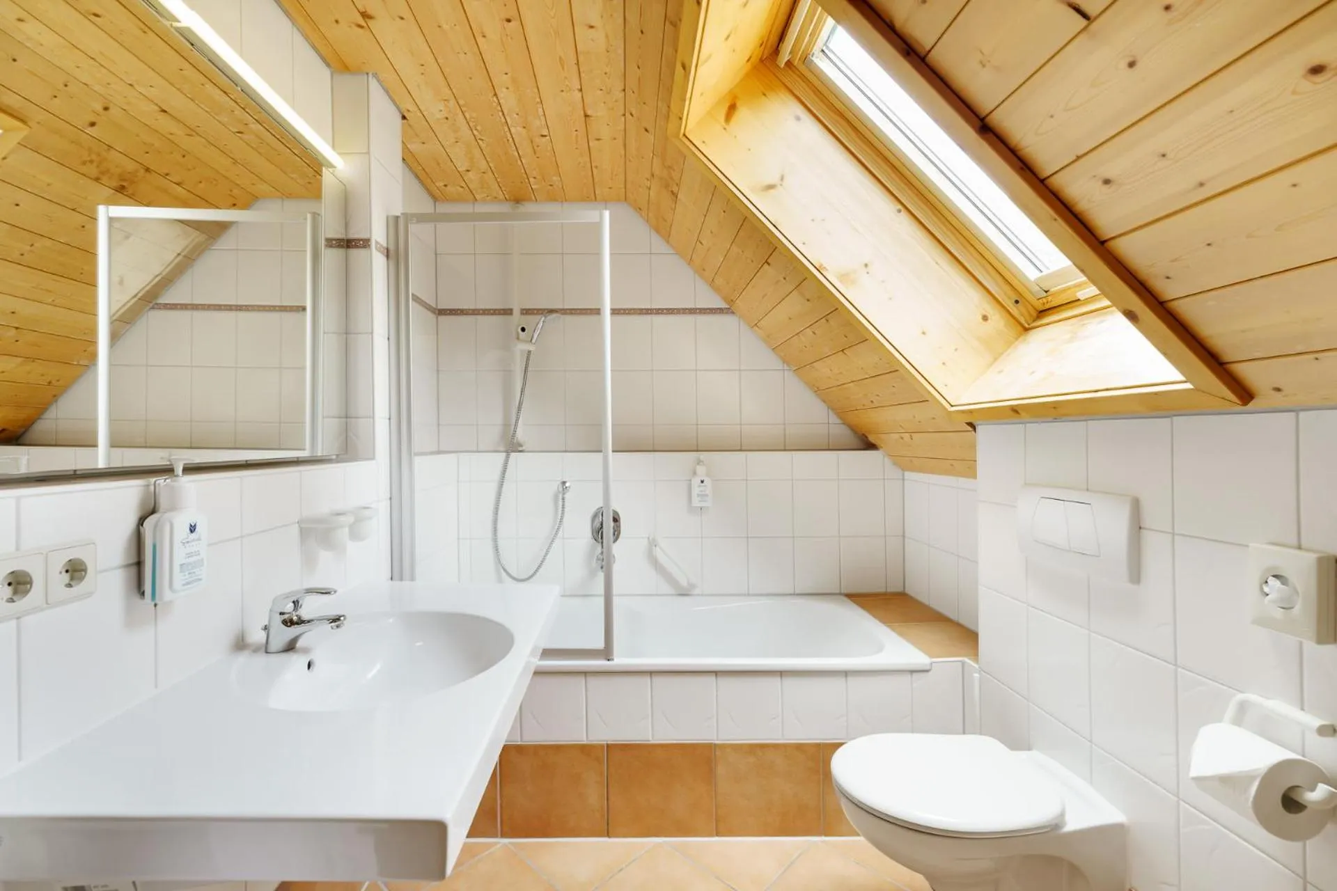 Bathroom in Hotel Schlehdorn