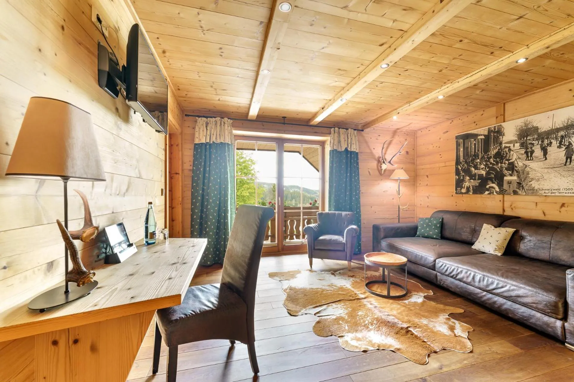 Living room in Hotel Schlehdorn