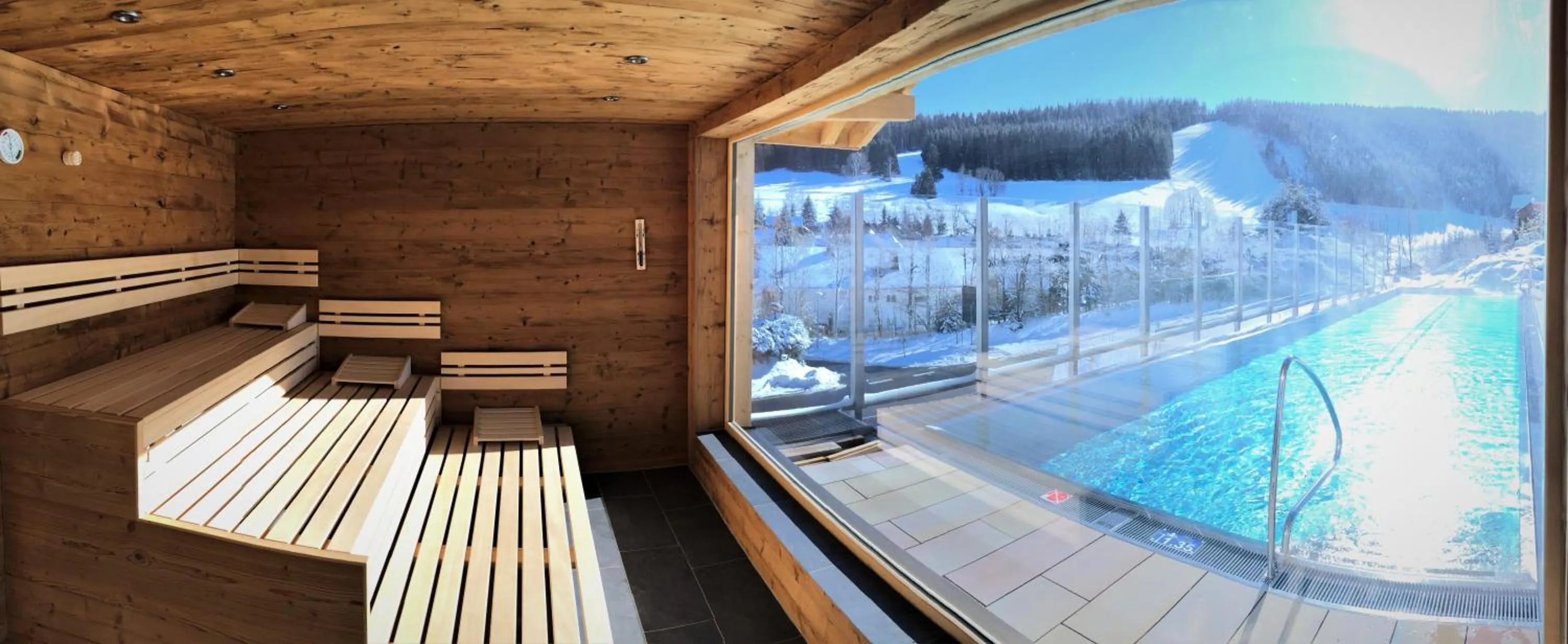 Sauna in Hotel Schlehdorn