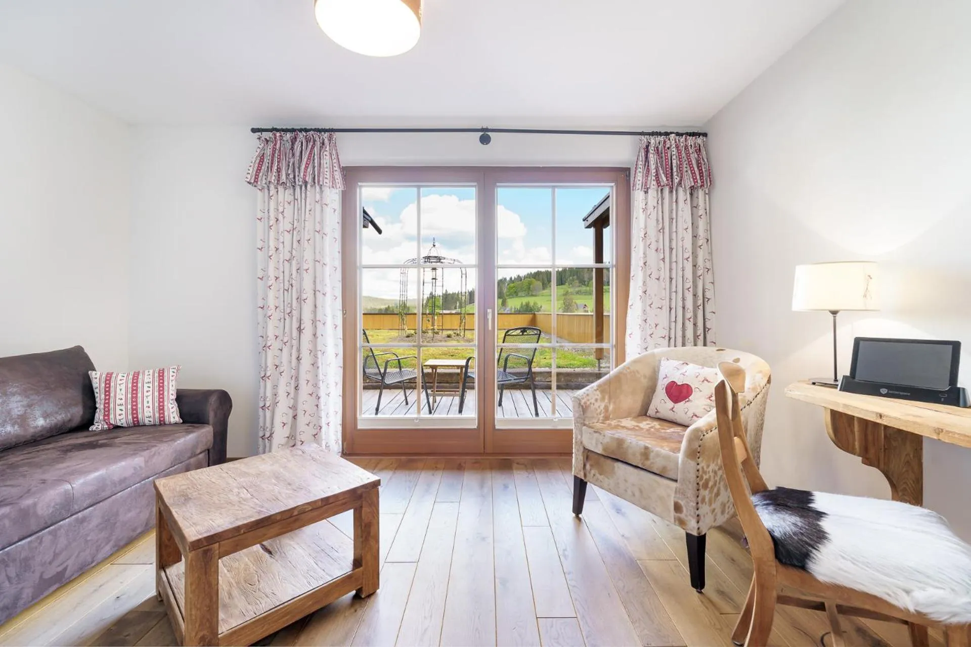 Seating area in Hotel Schlehdorn