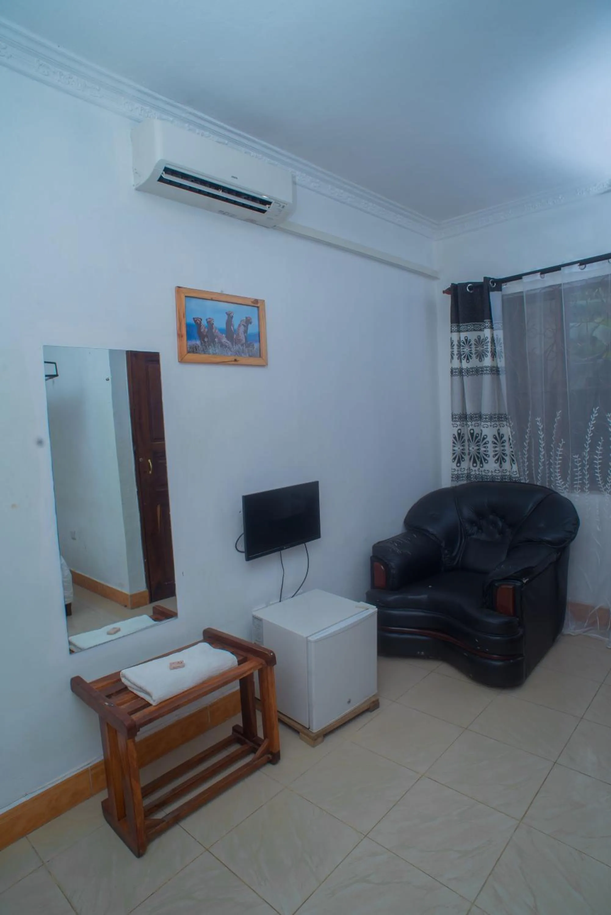 TV and multimedia in Arusha Giraffe Lodge