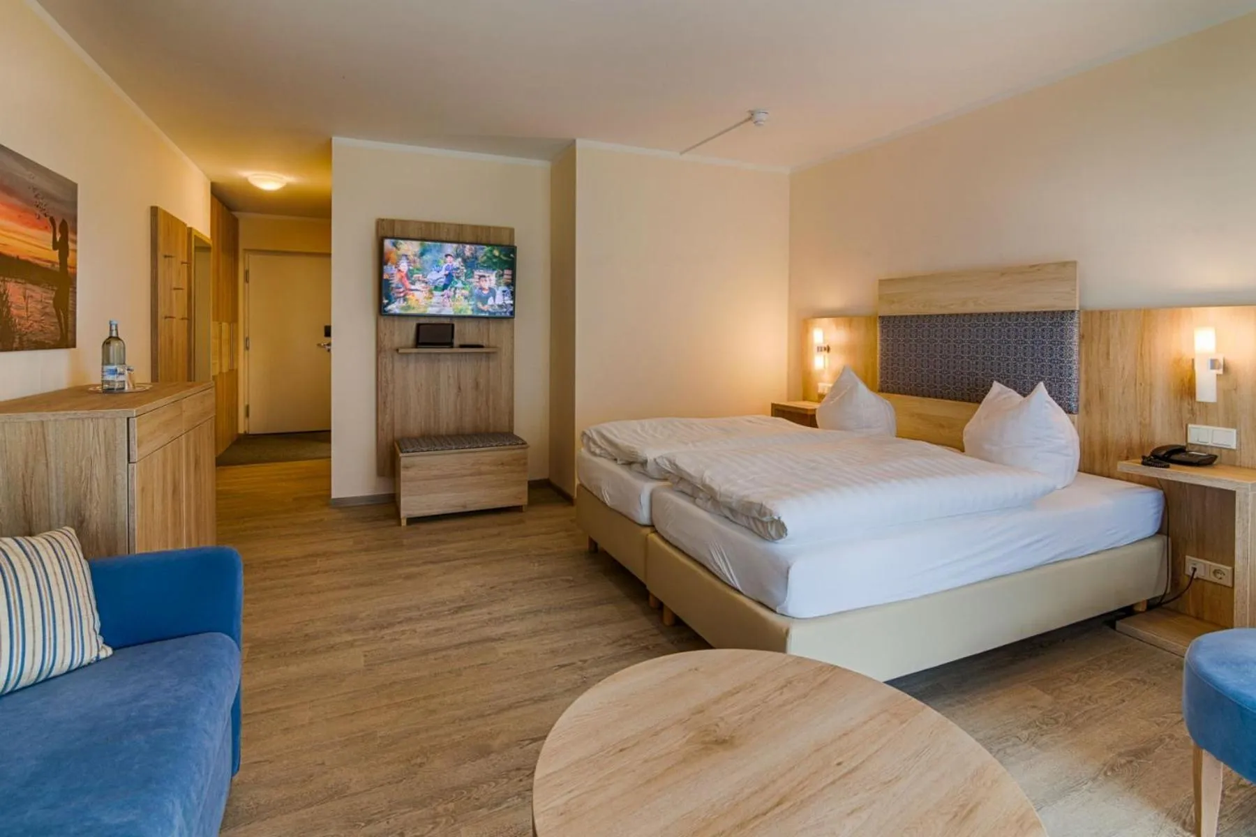 Photo of the whole room, Bed in HAFFHUS - Hotel & Spa