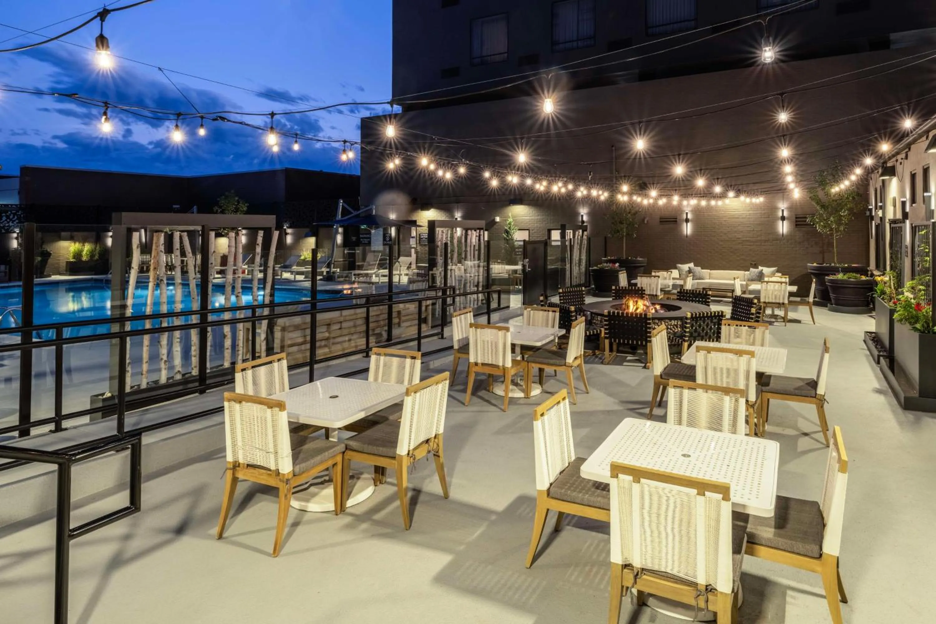 Patio in DoubleTree by Hilton Denver Cherry Creek, CO