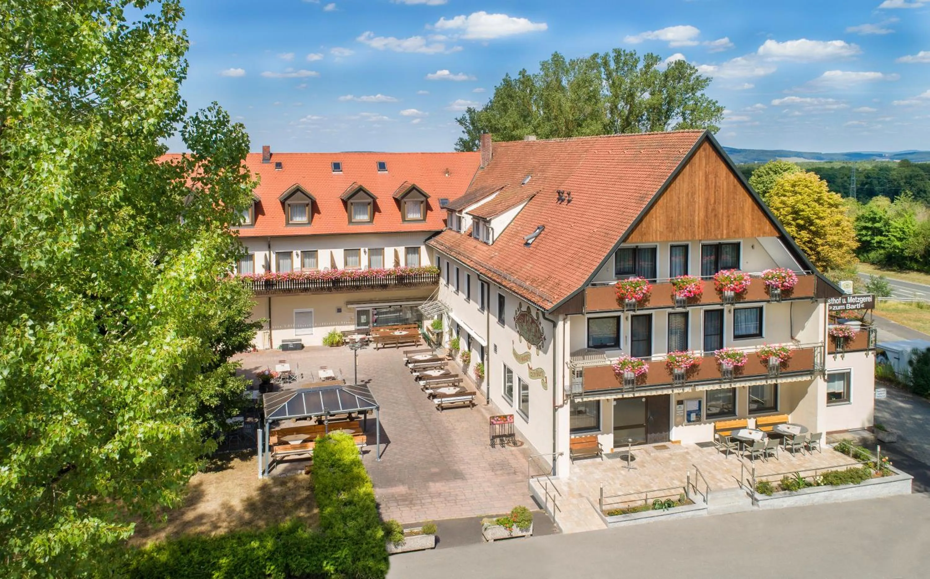 Property building in Hotel-Gasthof "Zum Bartl"