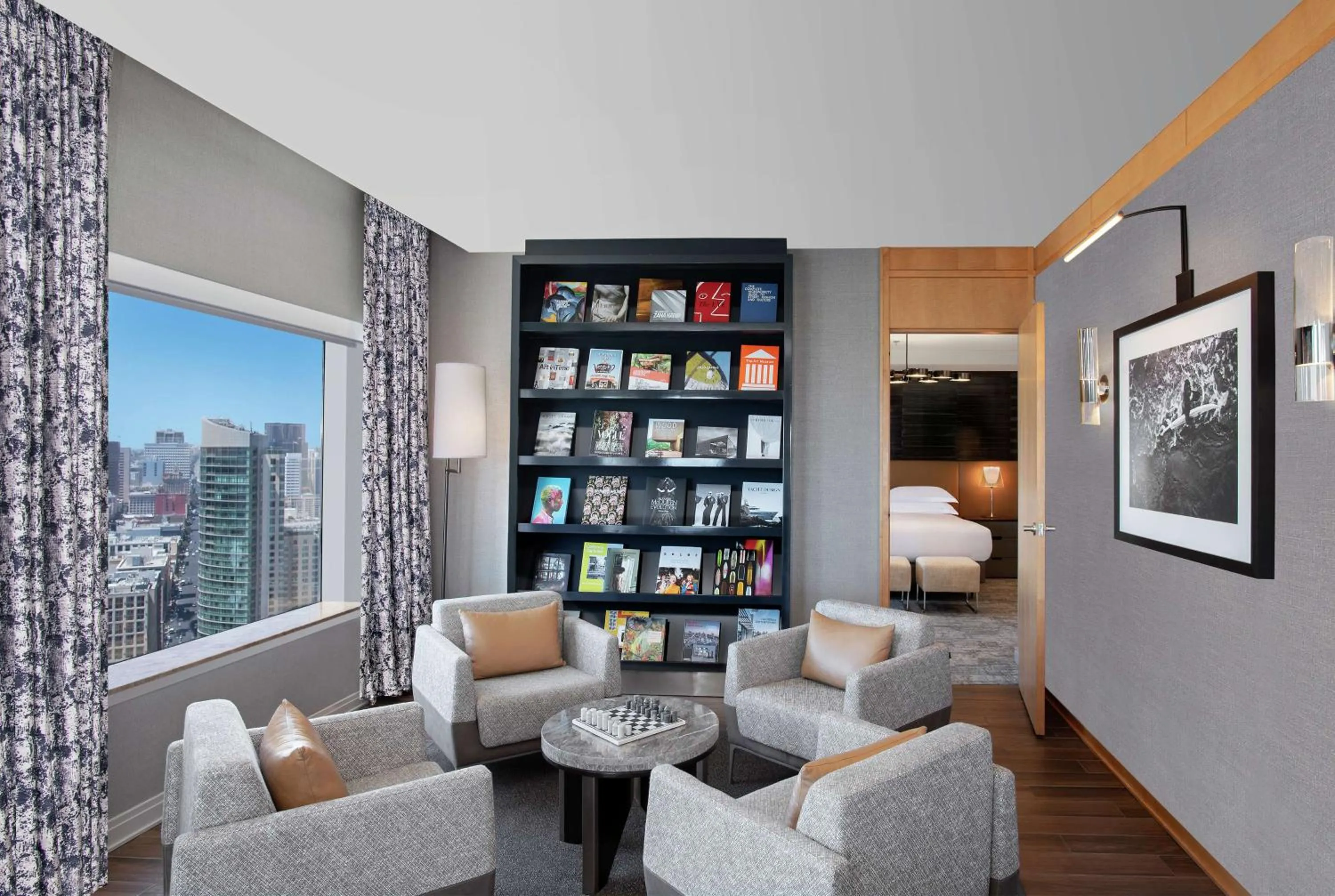 Living room in Hilton San Diego Bayfront