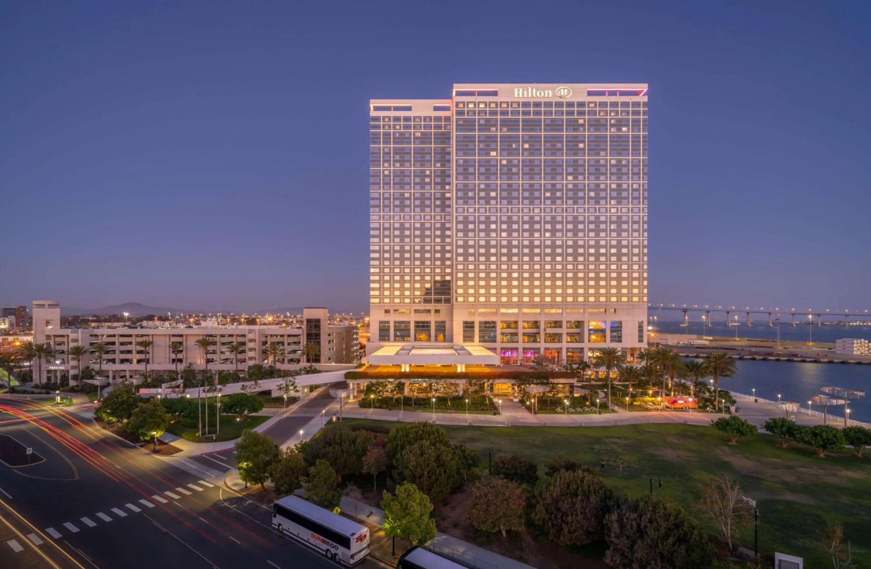 Property building in Hilton San Diego Bayfront