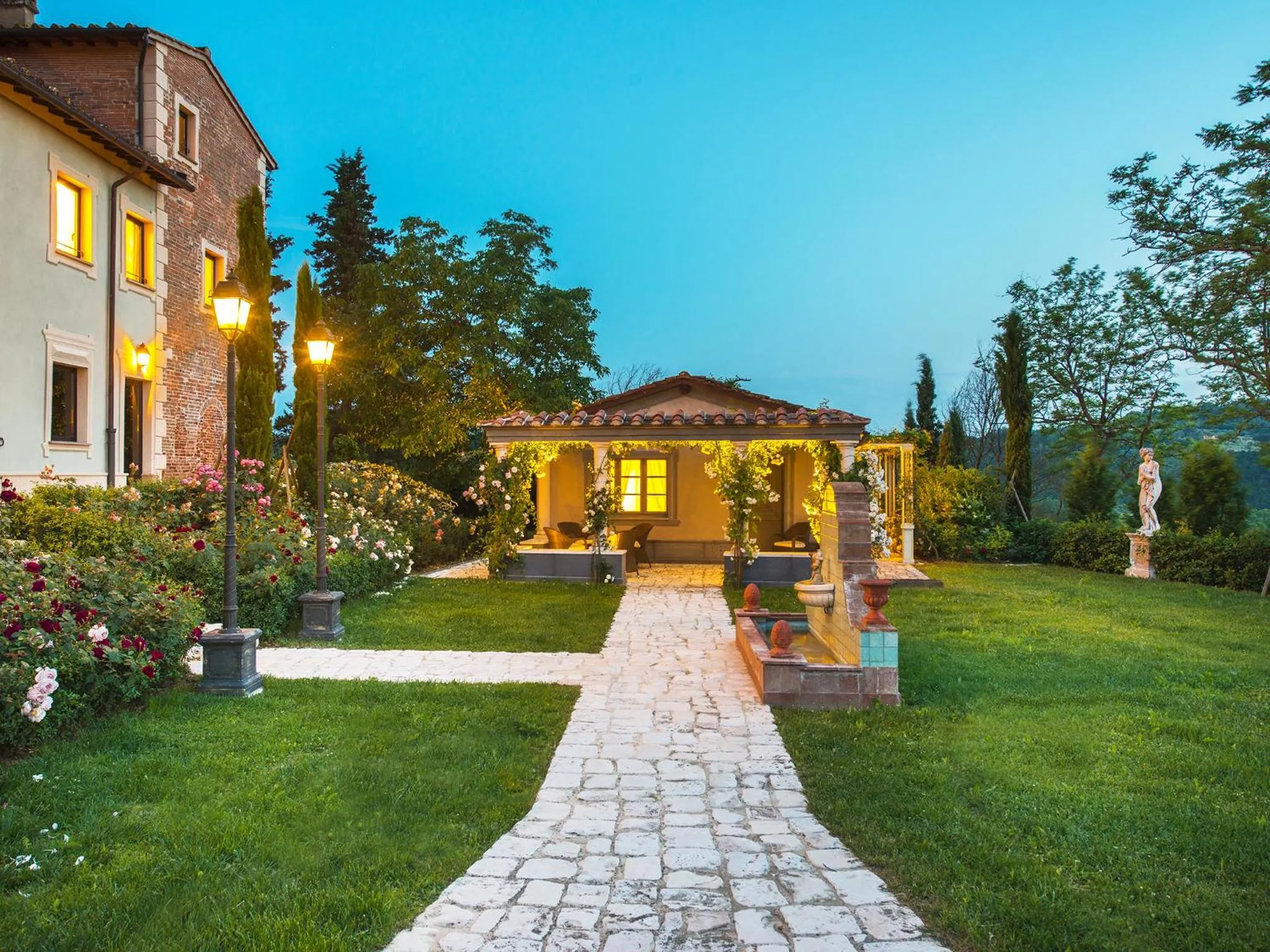 Patio in Relais Sassa al Sole