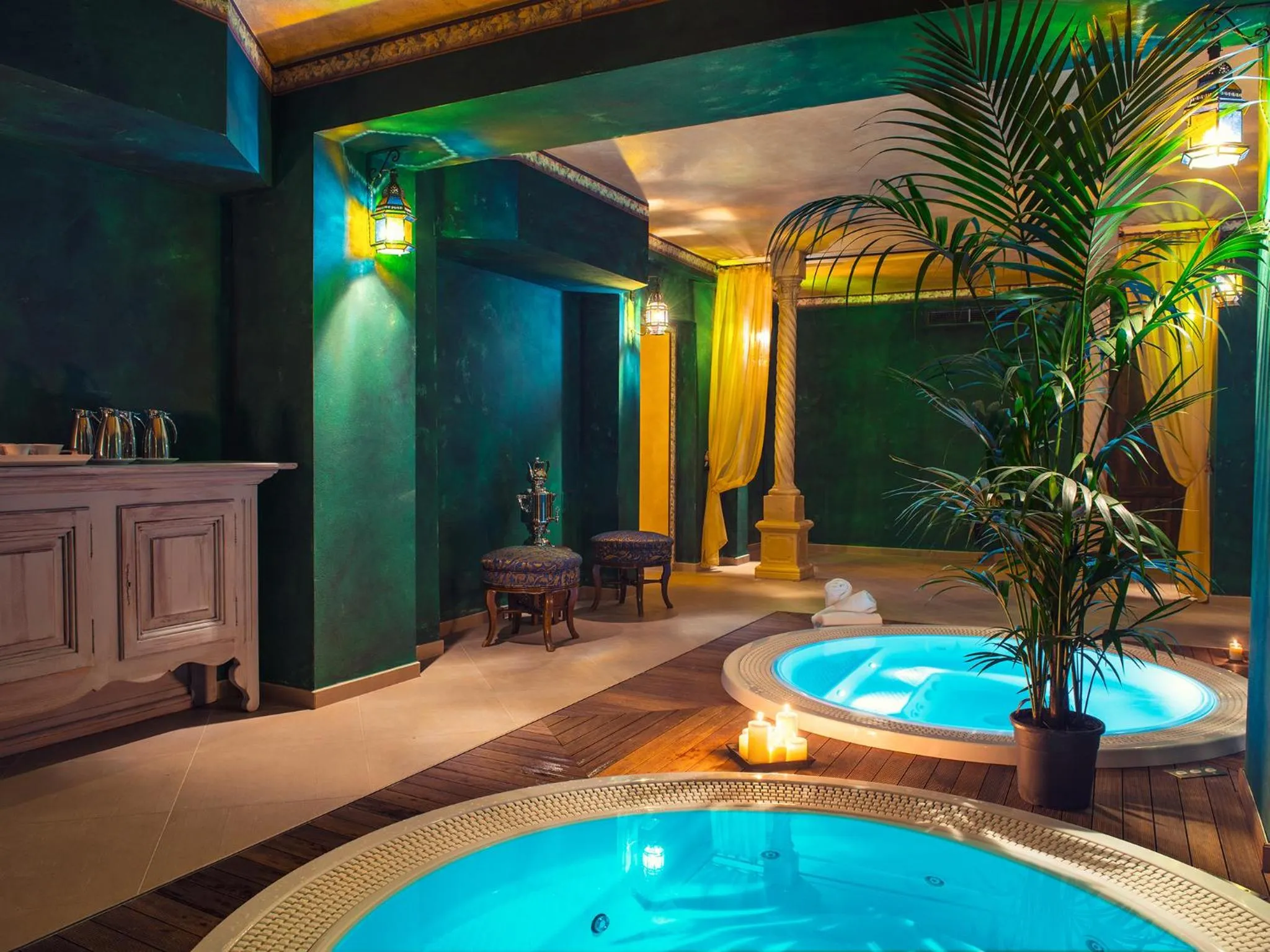 Hot Tub in Relais Sassa al Sole