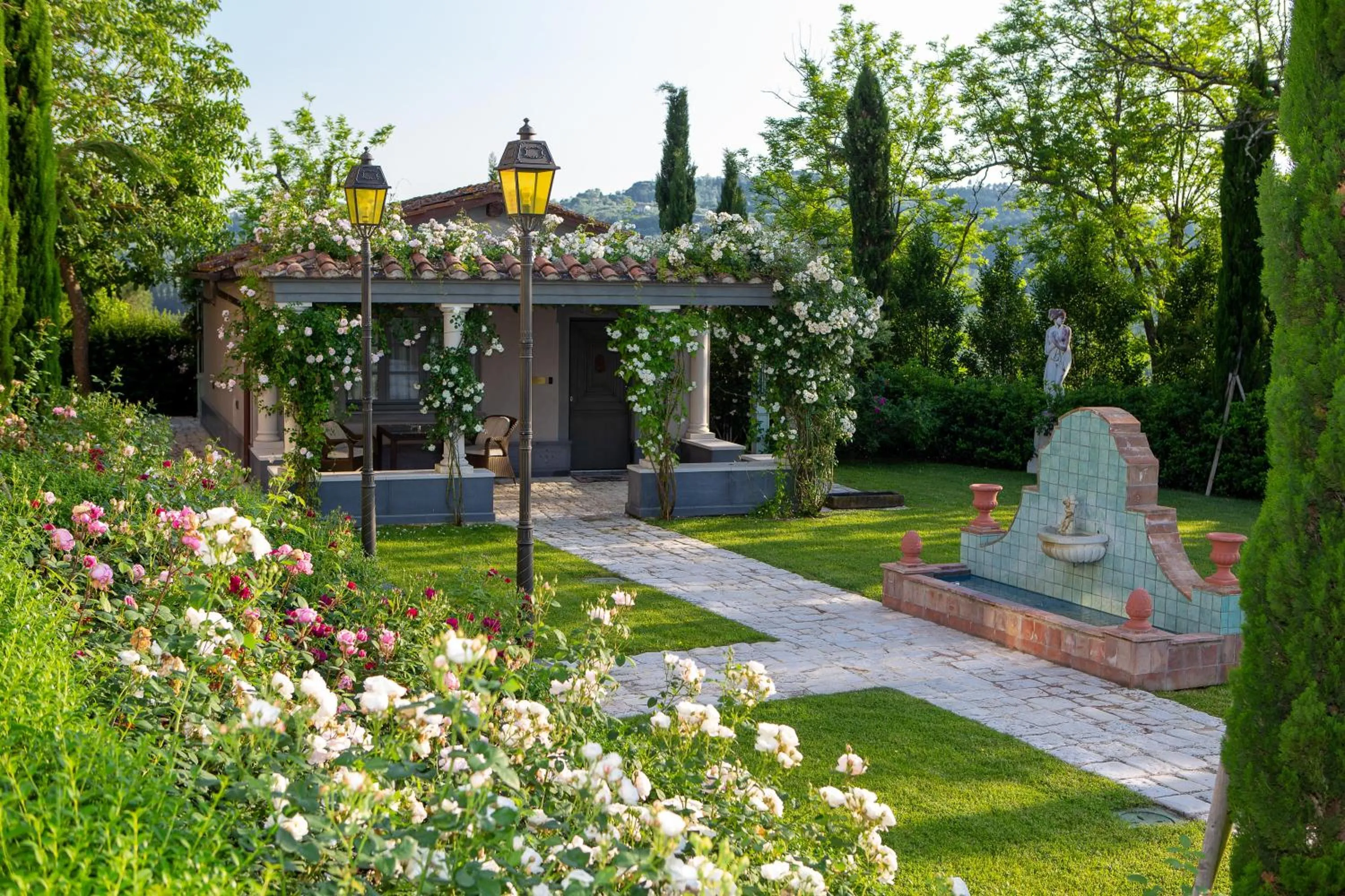 Patio in Relais Sassa al Sole