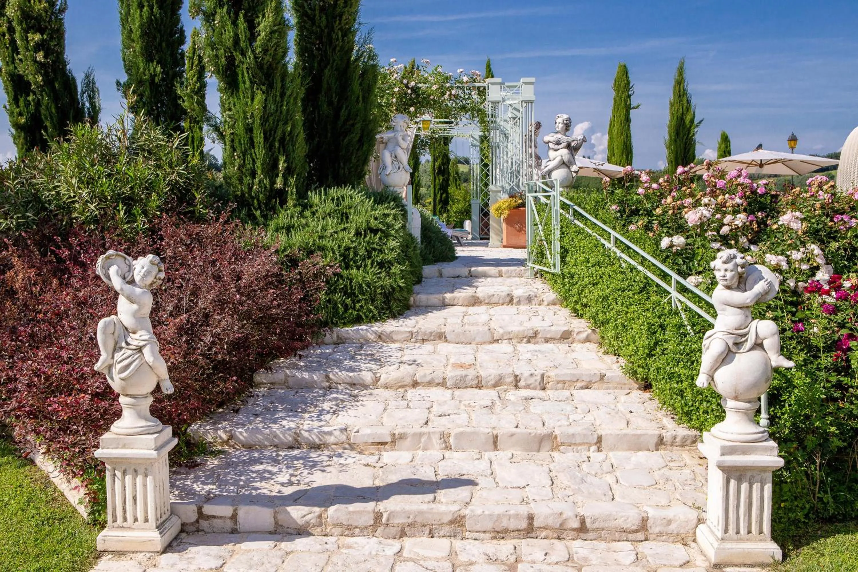 Garden in Relais Sassa al Sole