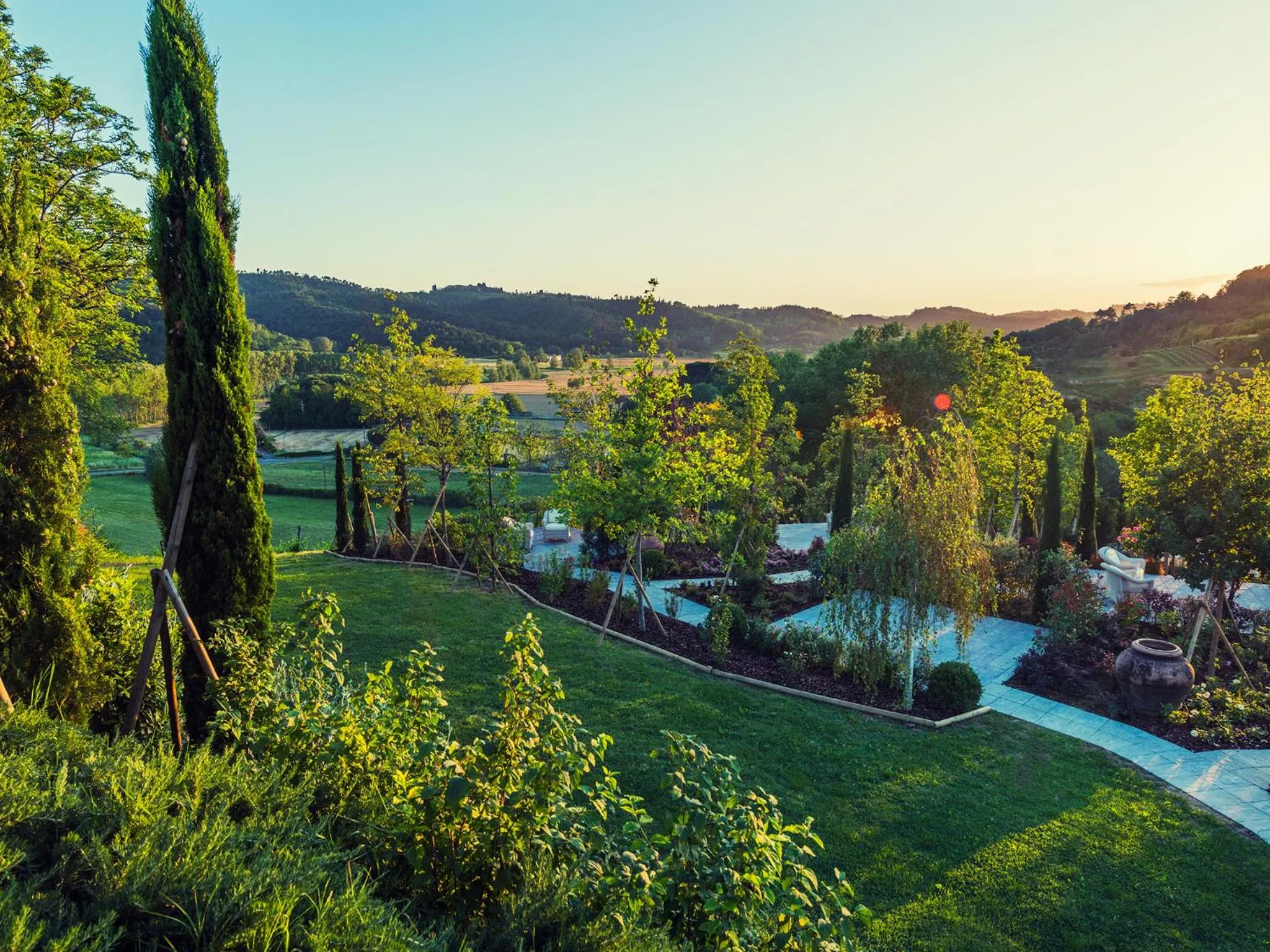 Garden in Relais Sassa al Sole