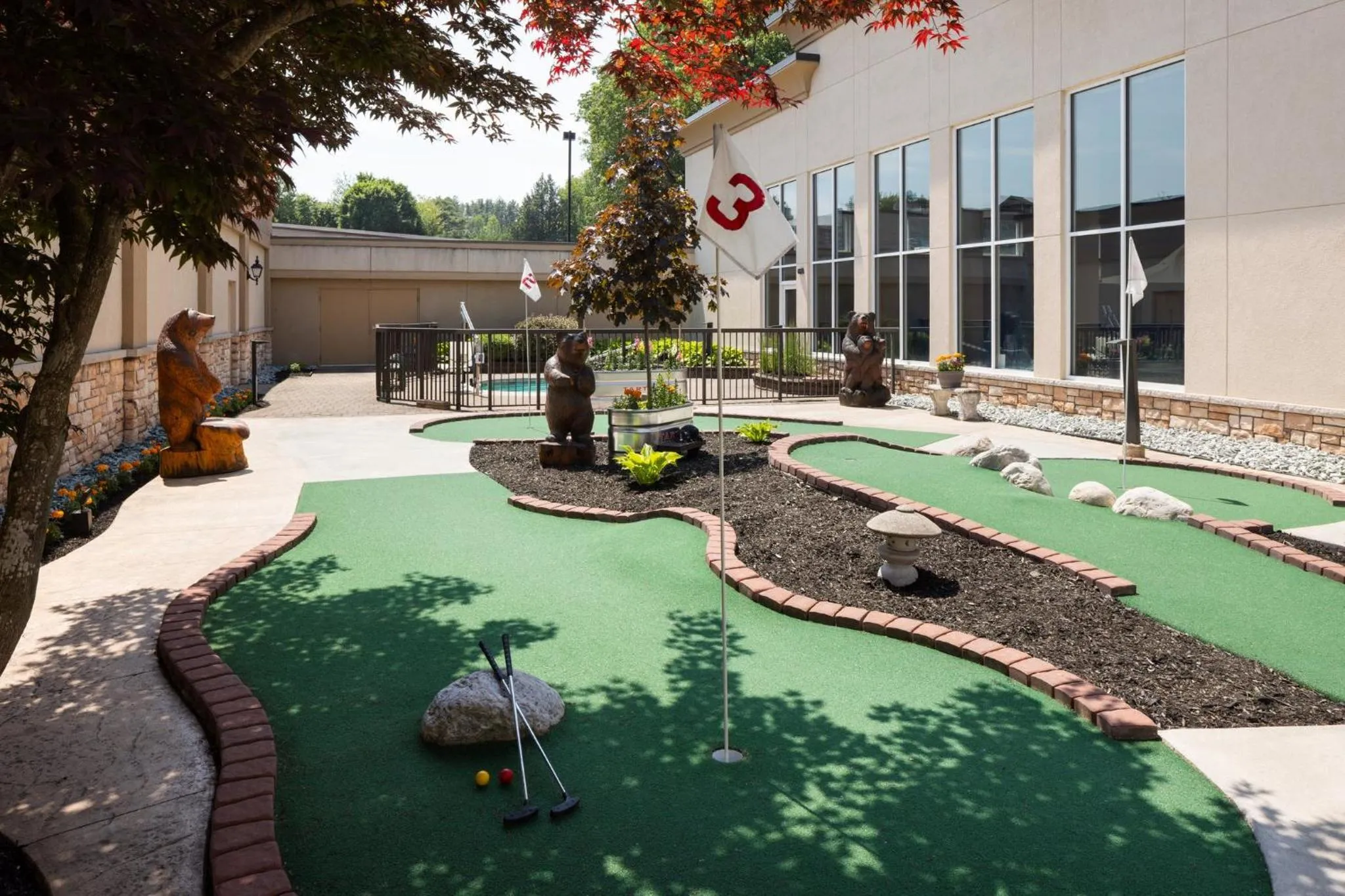 Golfcourse in Holiday Inn Resort Lake George by IHG