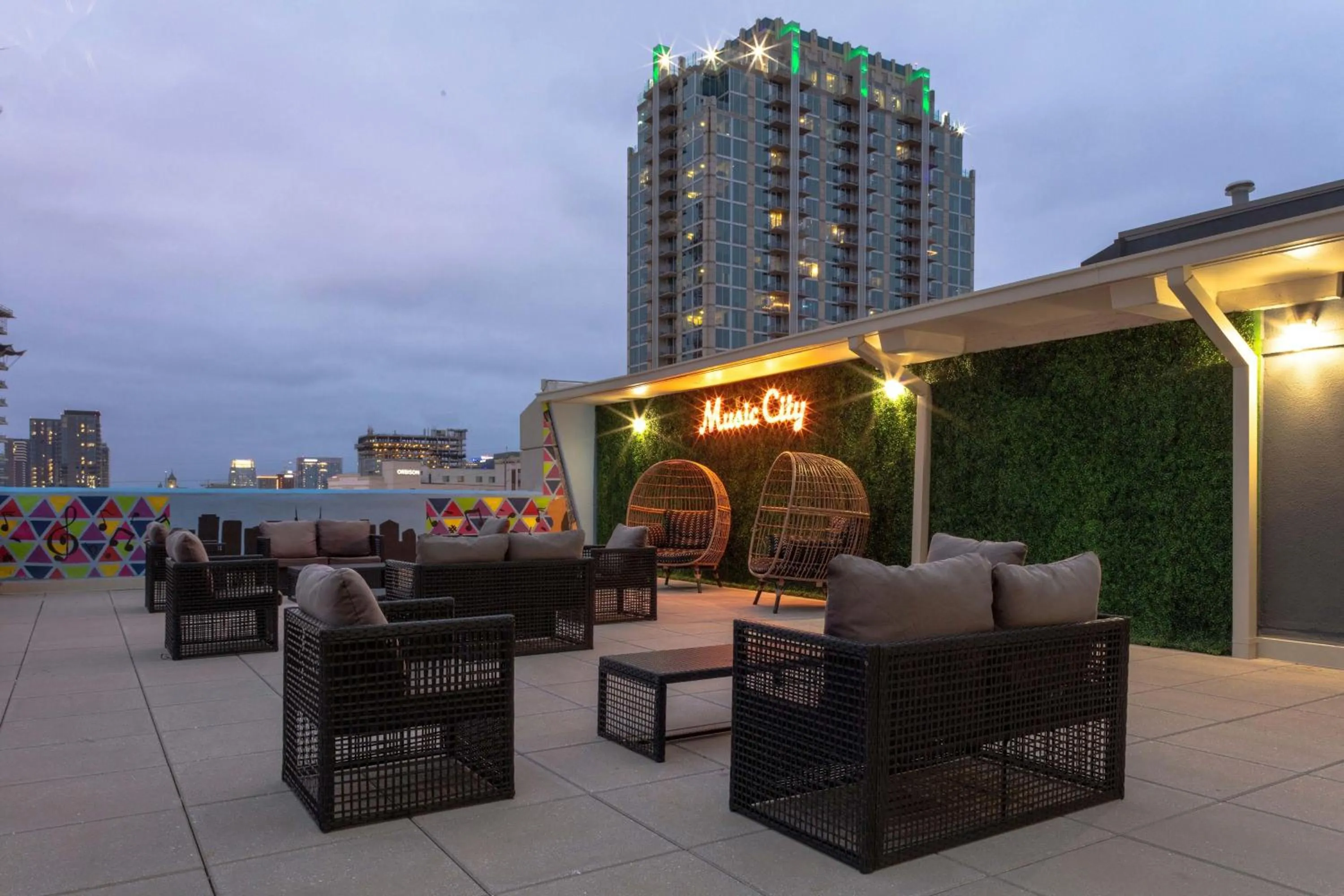 View (from property/room) in Aloft Nashville West End