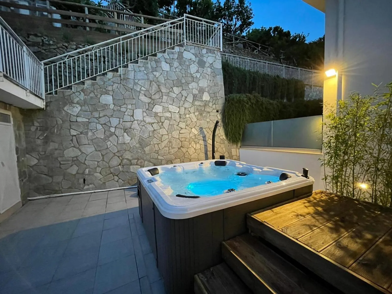 Hot Tub in Relais Manfredi