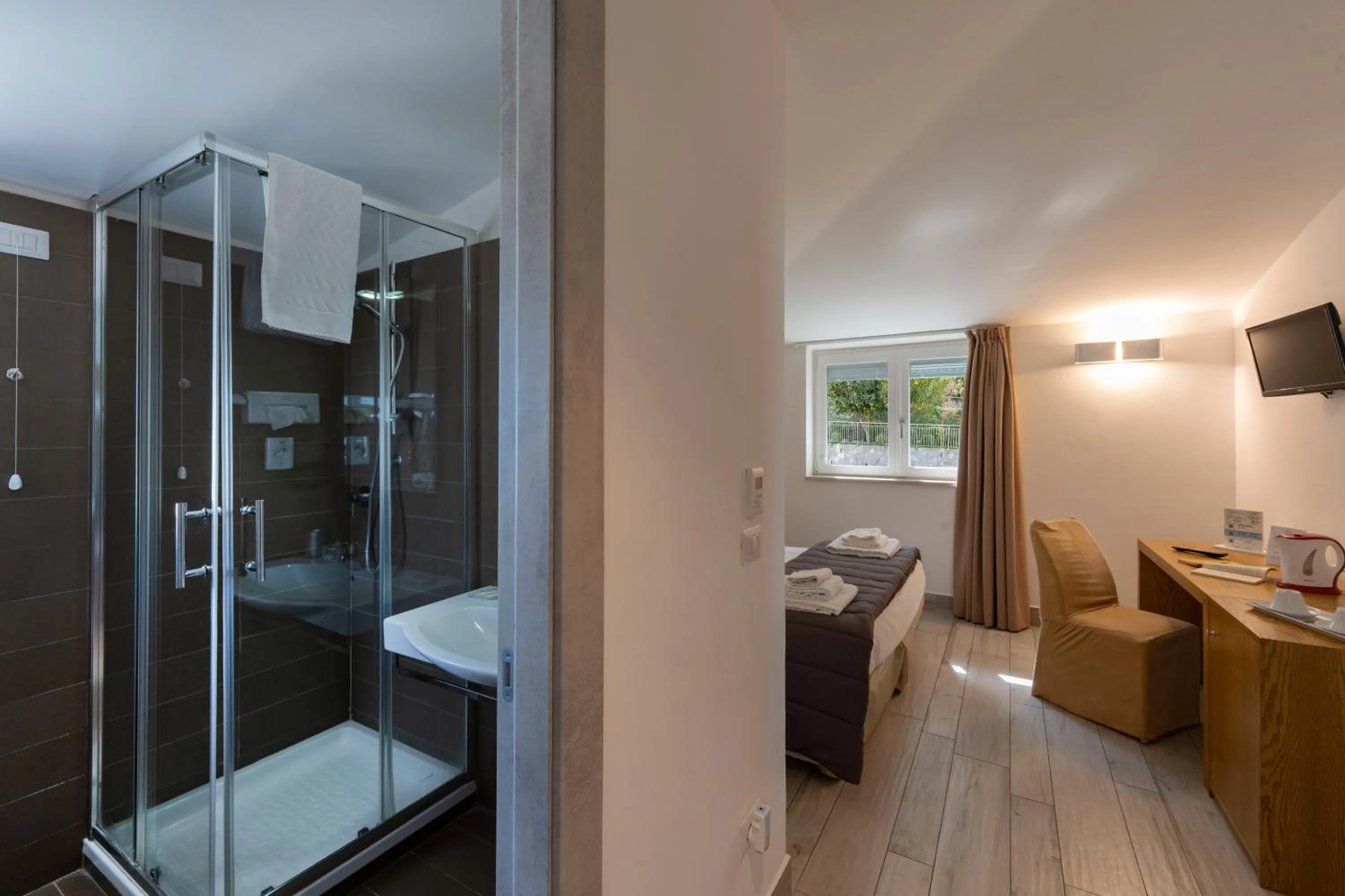 Garden view in Relais Manfredi