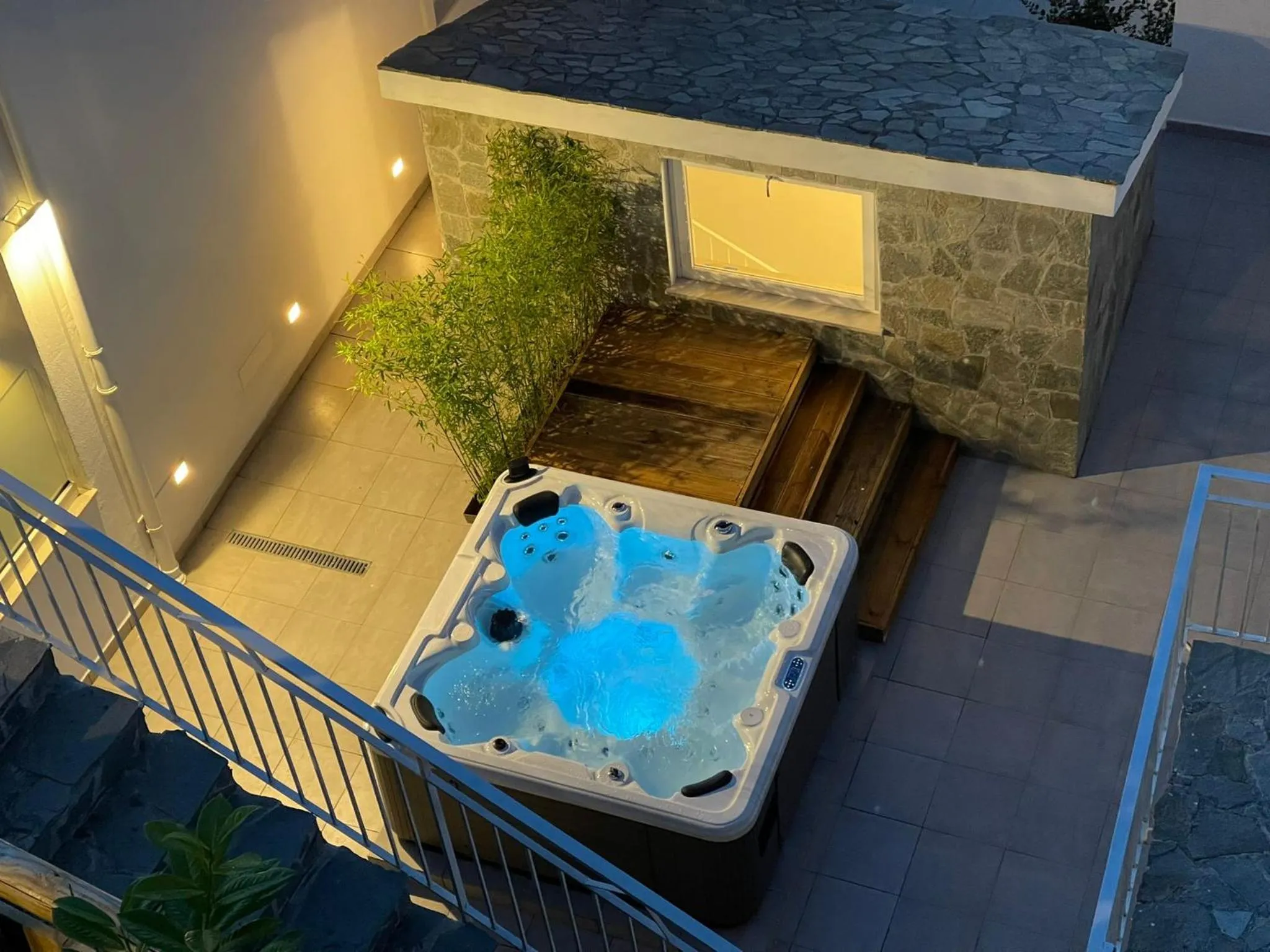 Hot Tub in Relais Manfredi