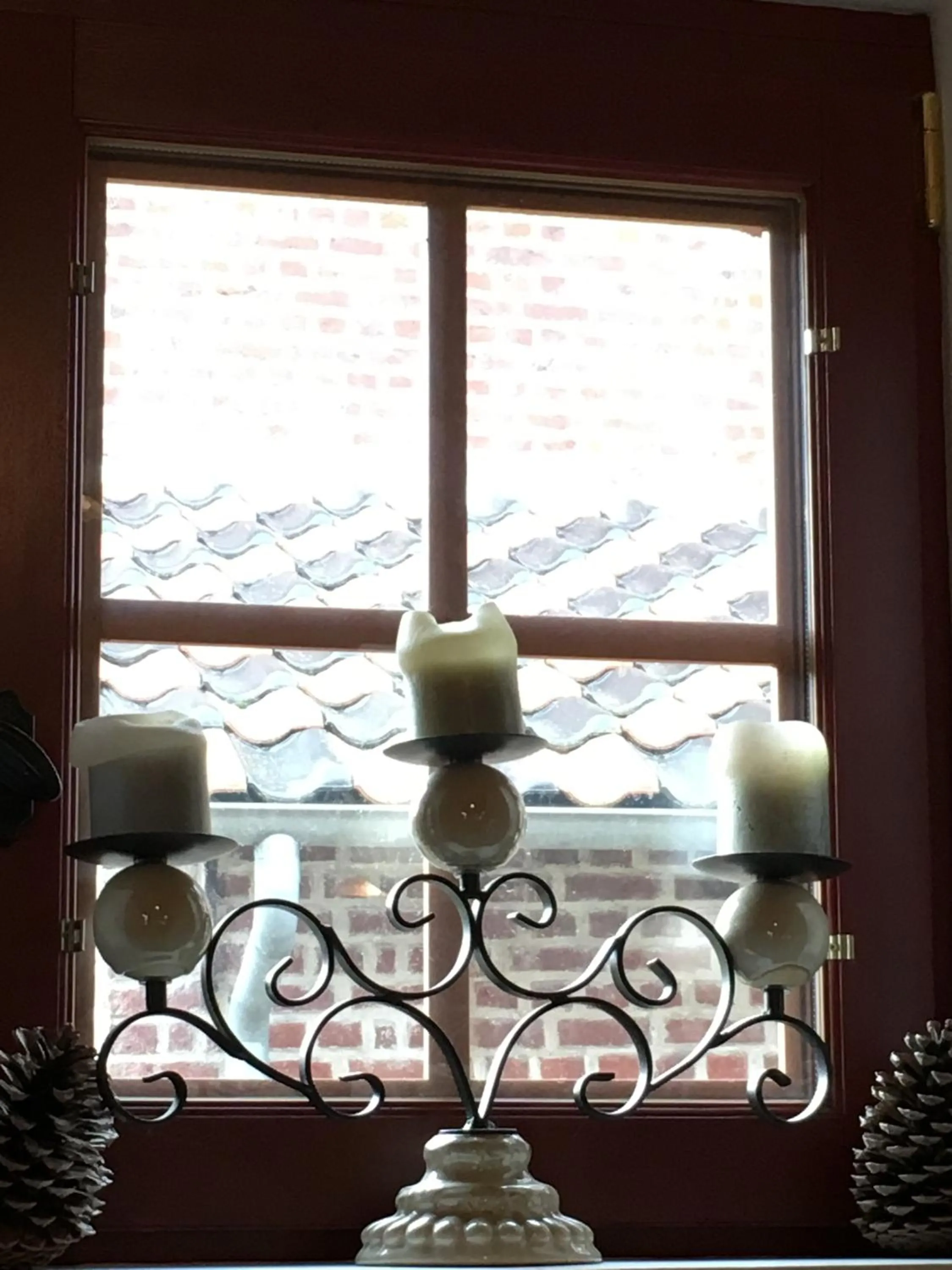 Decorative detail in Paardenhof Guesthouse