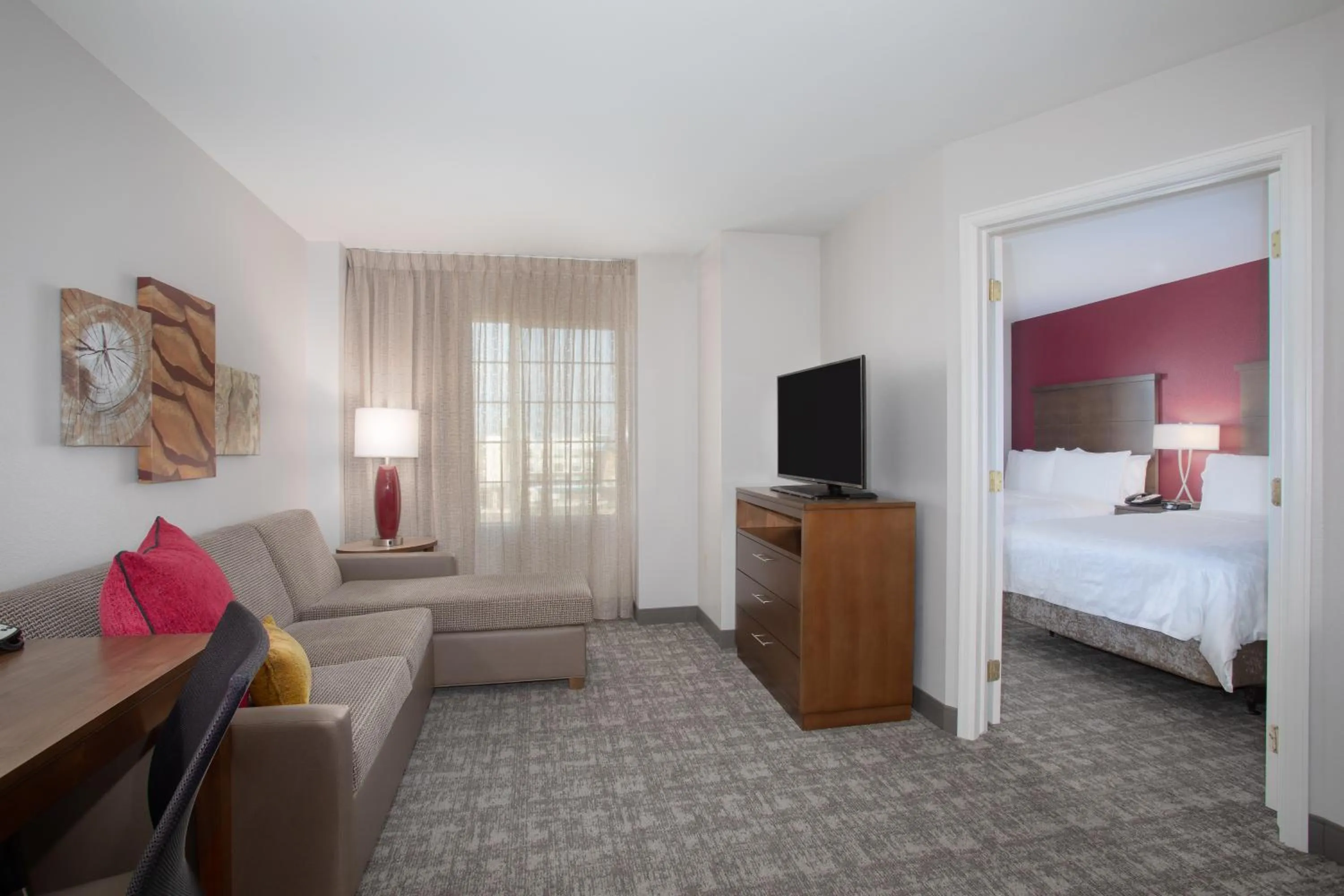 Bed in Staybridge Suites Denver International Airport by IHG