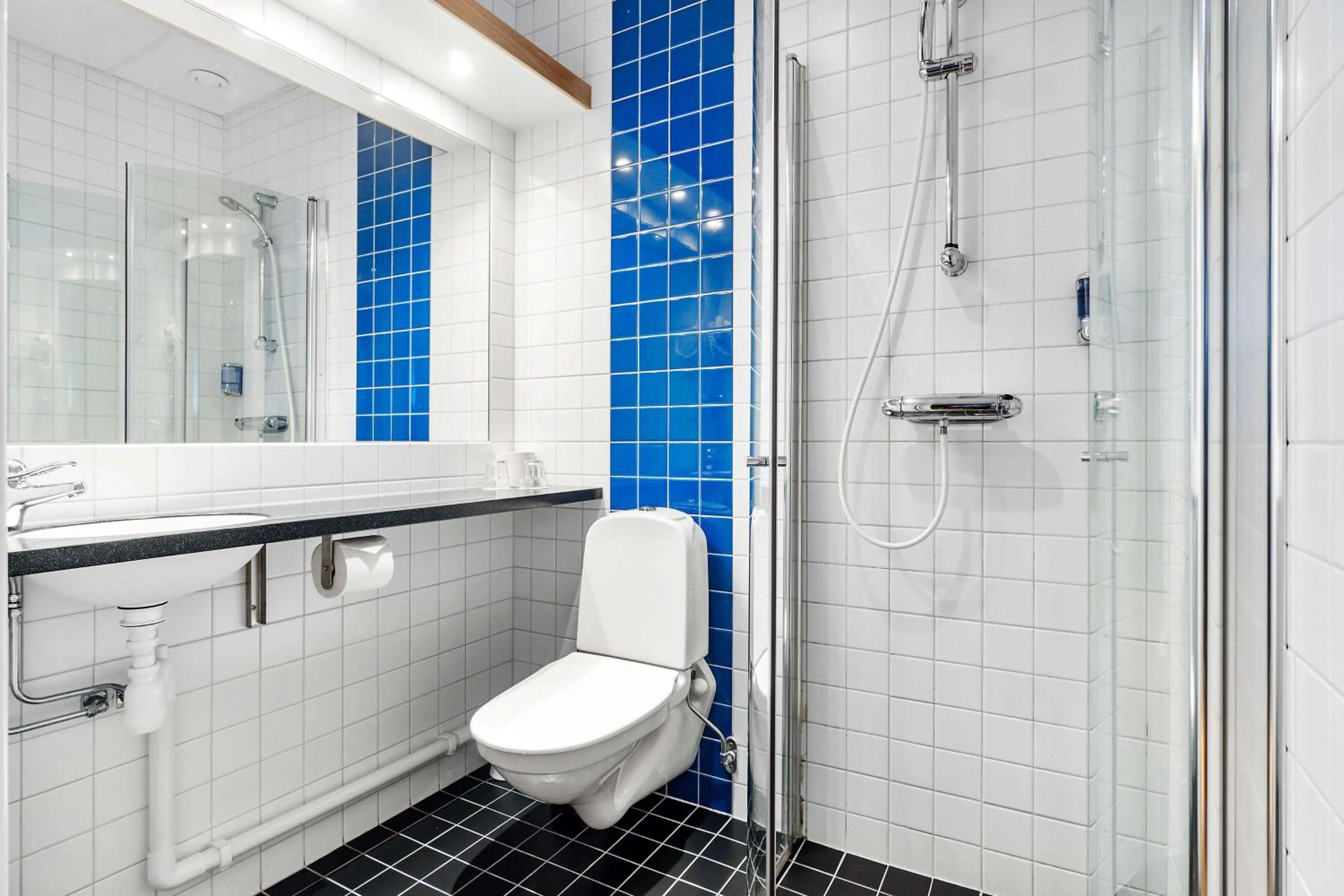 Bathroom in Sure Hotel by Best Western Stockholm Alvsjo