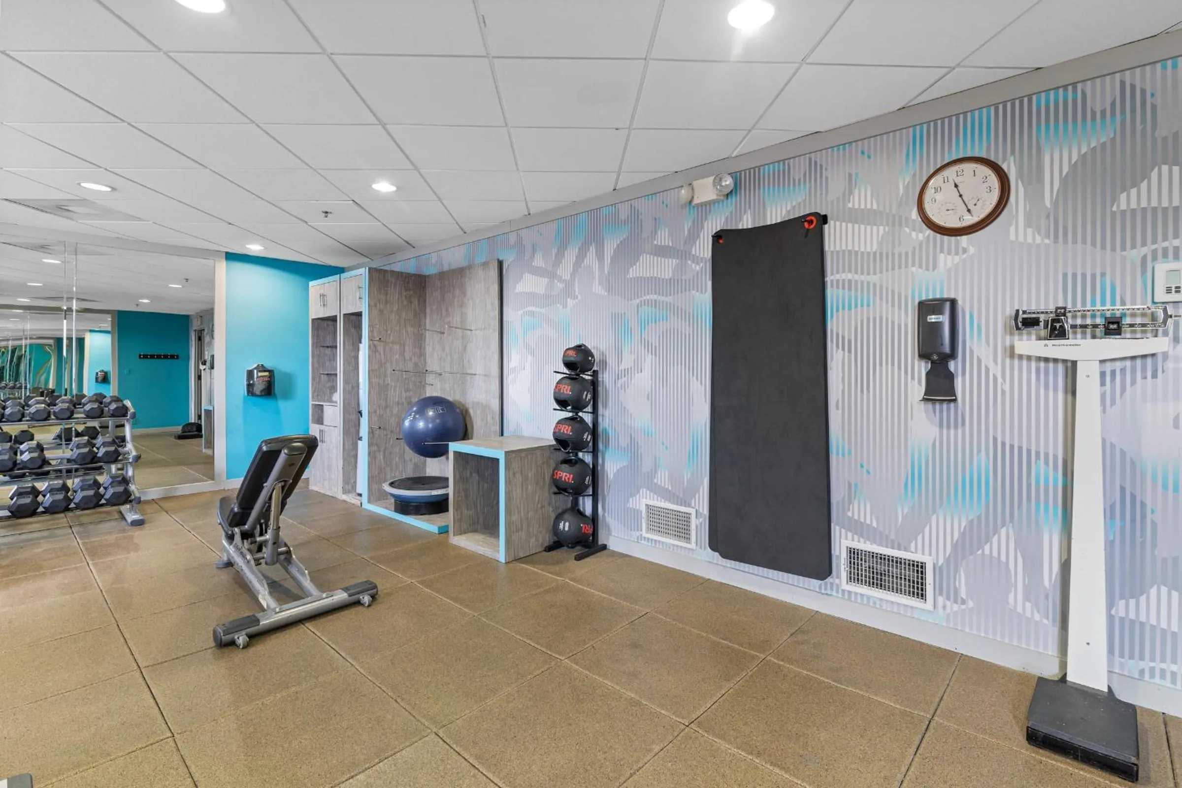 Fitness centre/facilities in Crowne Plaza Houston Med Ctr-Galleria Area by IHG