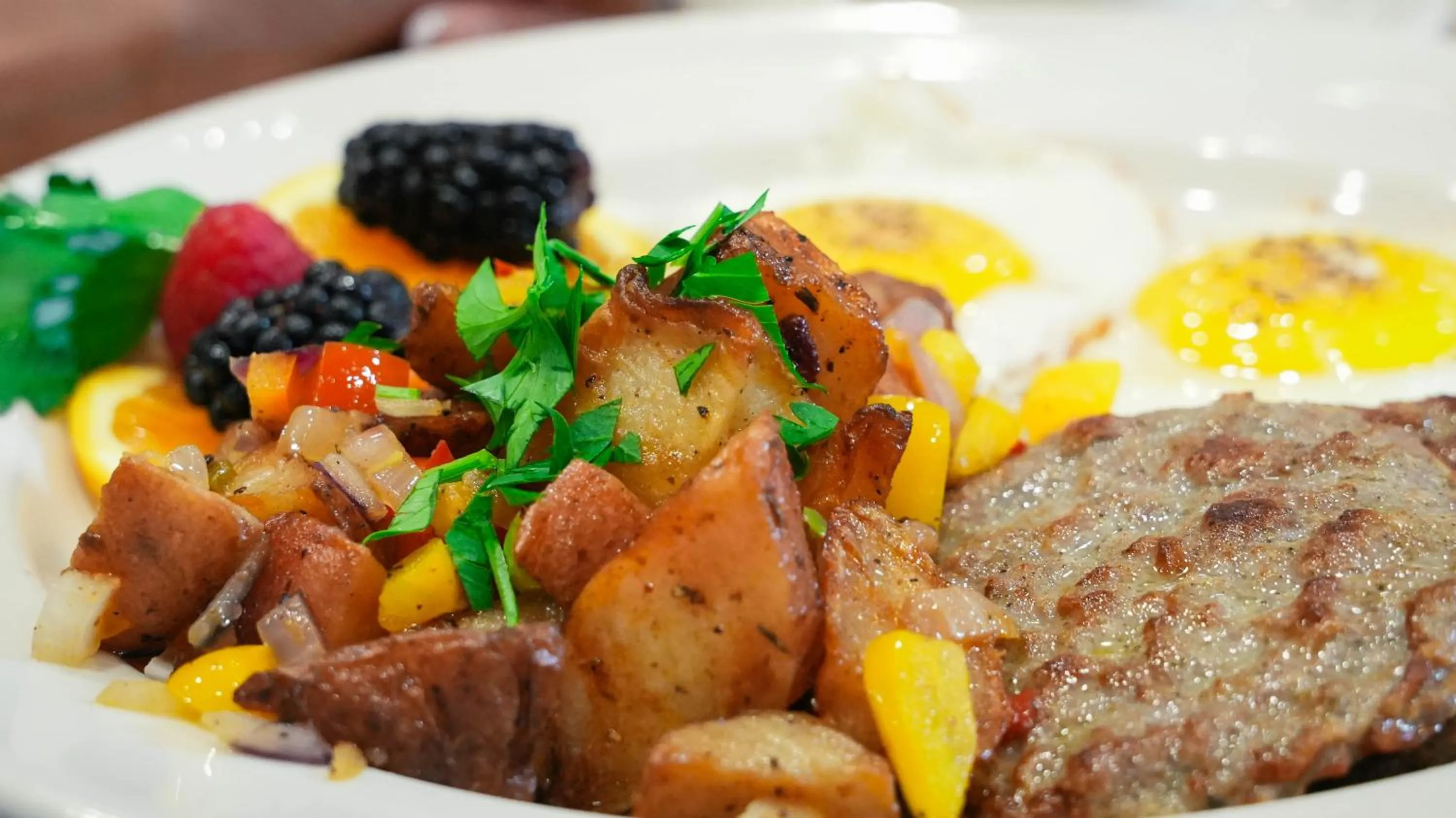 Breakfast in Crowne Plaza Houston Med Ctr-Galleria Area by IHG