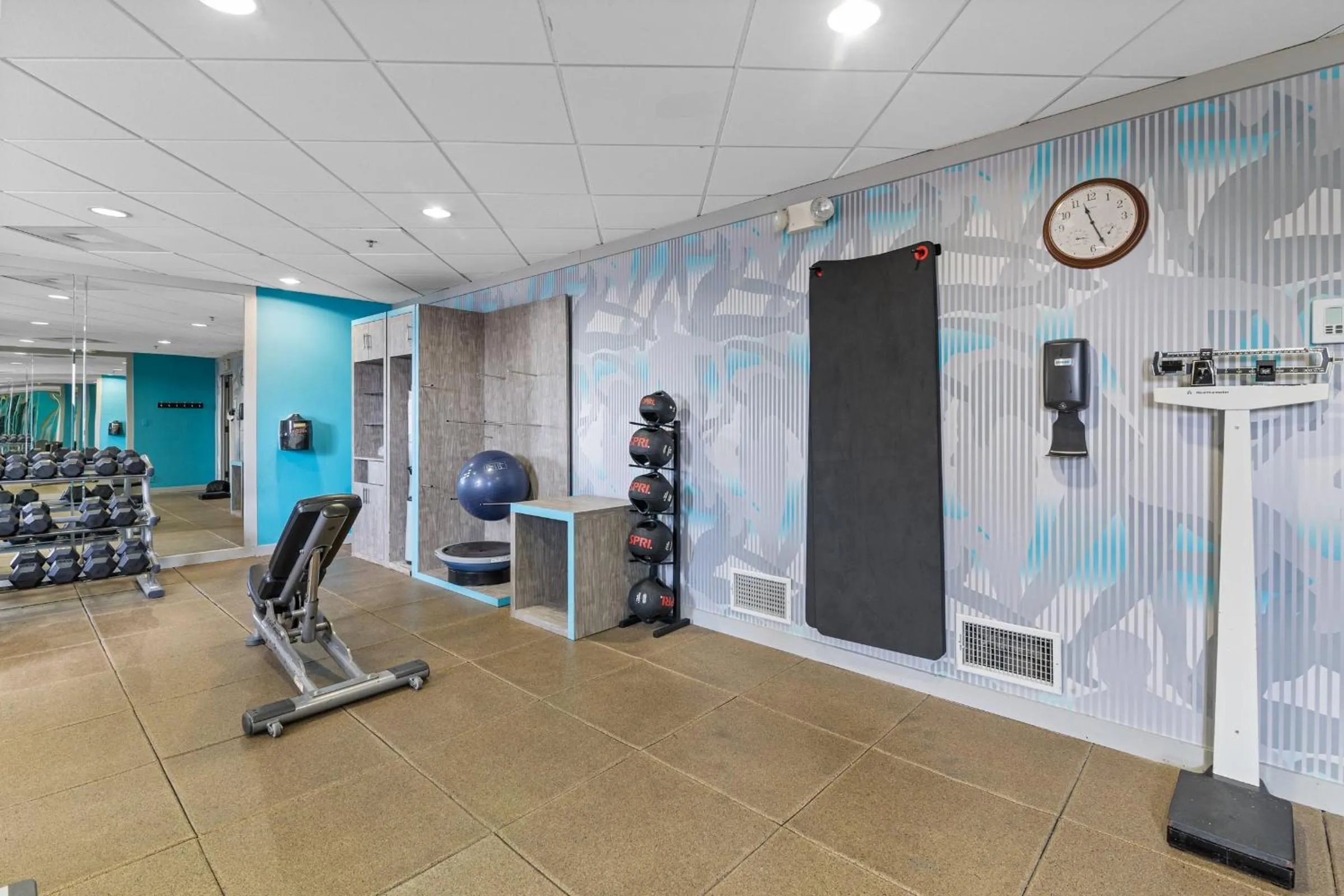 Fitness centre/facilities in Crowne Plaza Houston Med Ctr-Galleria Area by IHG
